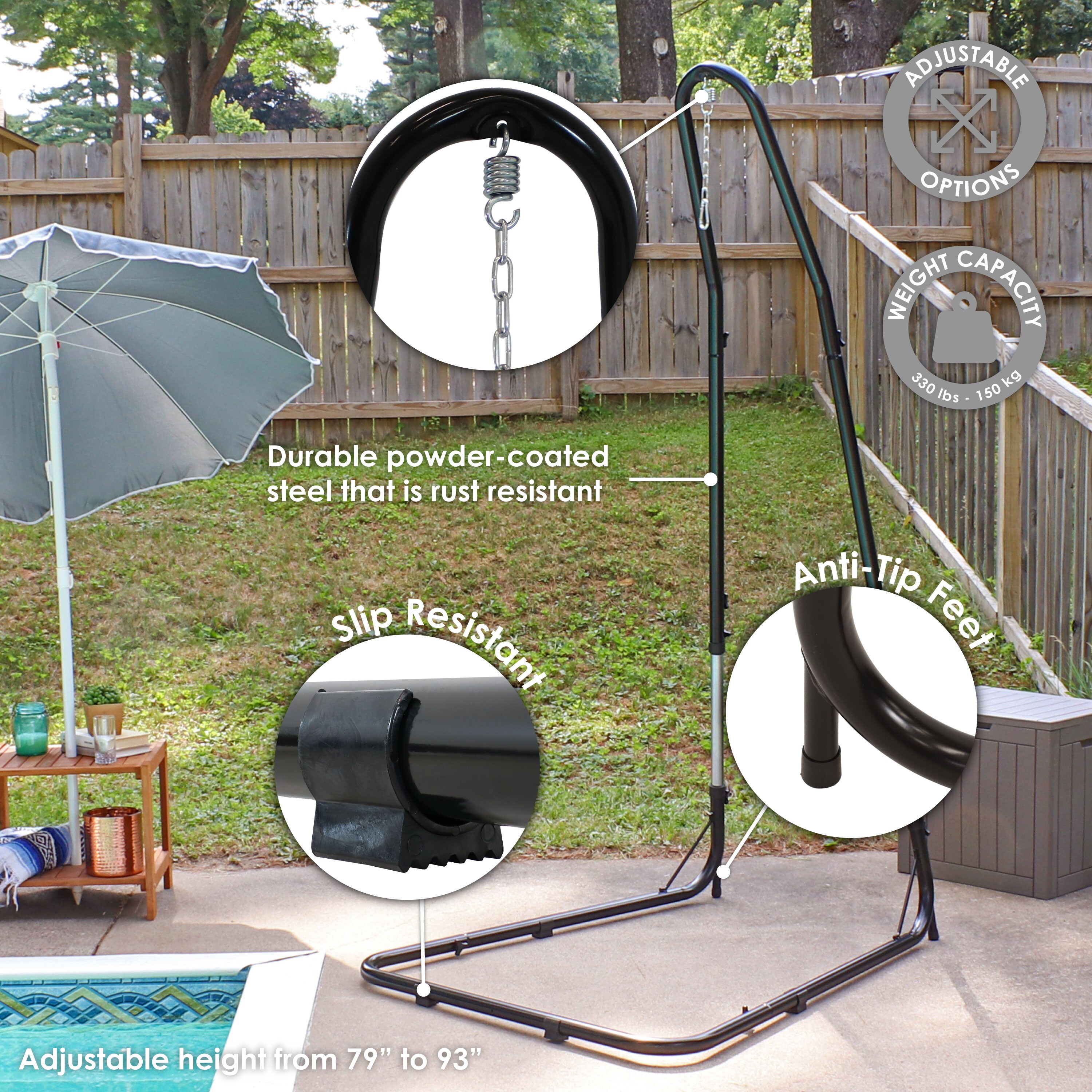 Sunnydaze Decor HH-AHC Hammock-Stands - View #5