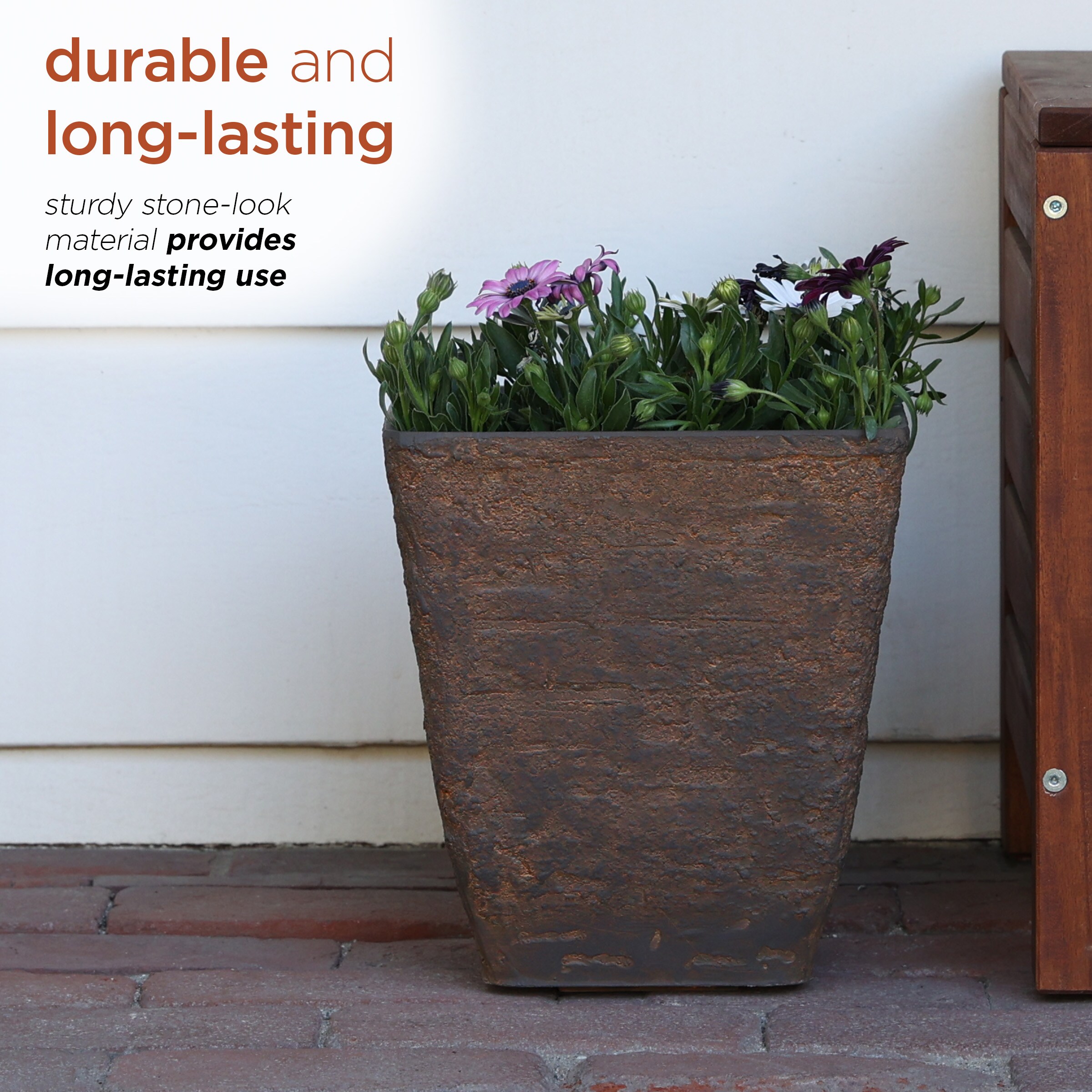 Alpine Corporation CLL386S-SWD-2 Planter-Window-Box - View #7