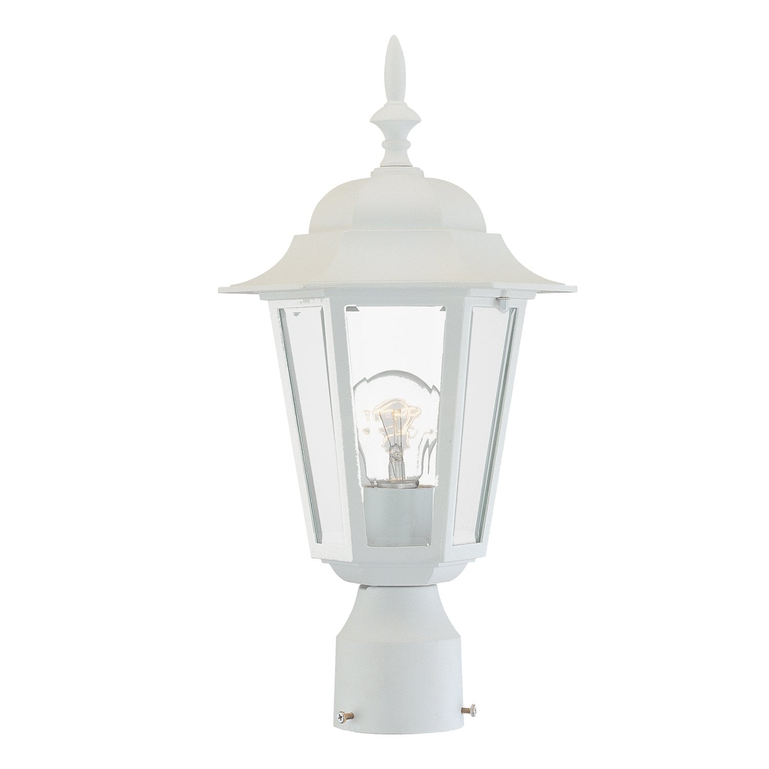 Acclaim Lighting 6117TW Camelot 16.75-Inches Textured white Traditional Outdoor Post light