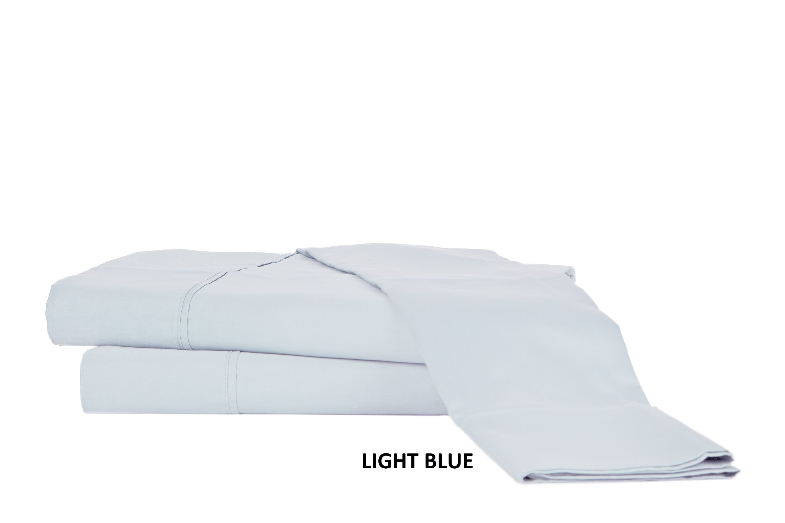  CH-310K-PL-SAT-LBL King 310 -Thread Count Cotton Light blue Bed Sheet Set