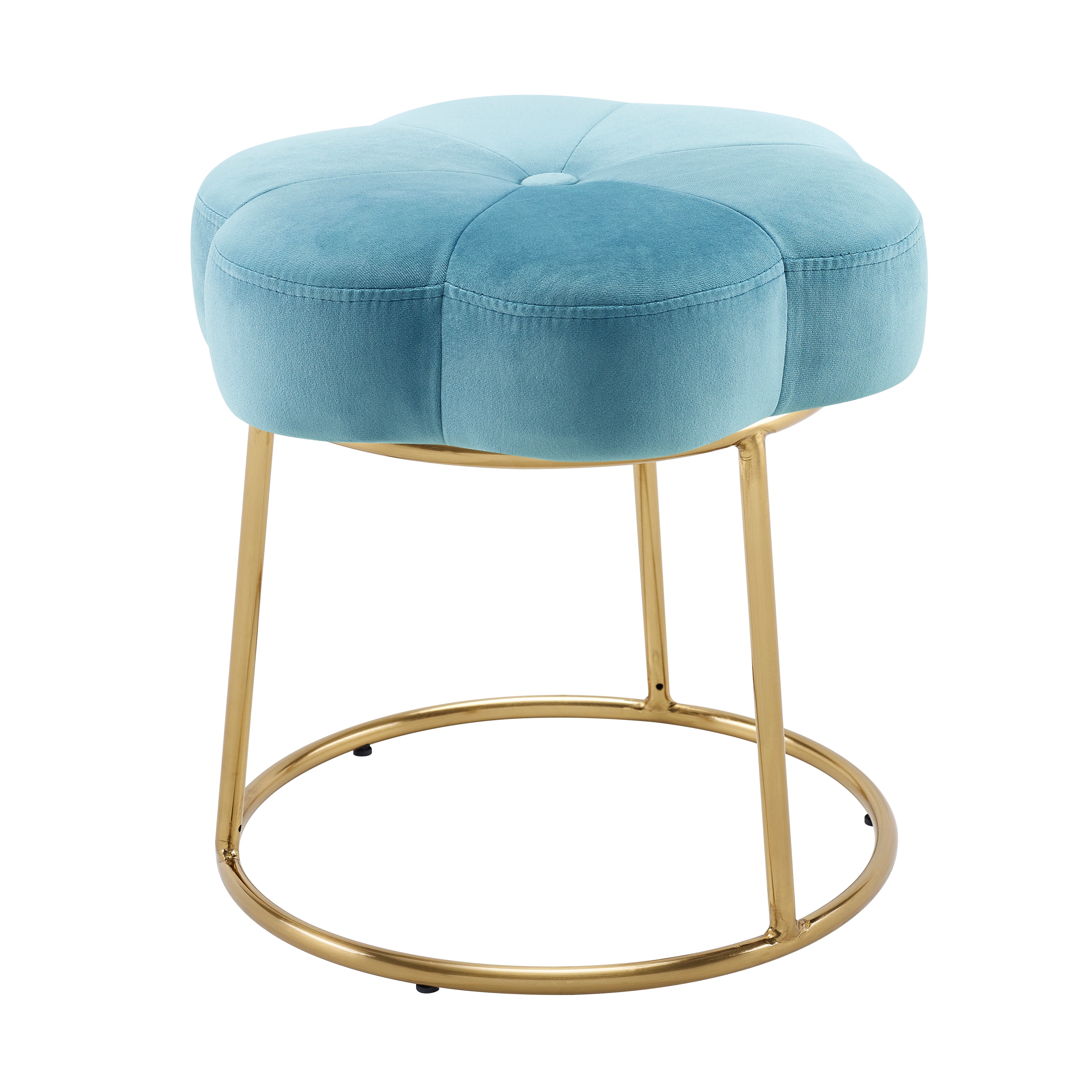 Teal dressing table discount stool