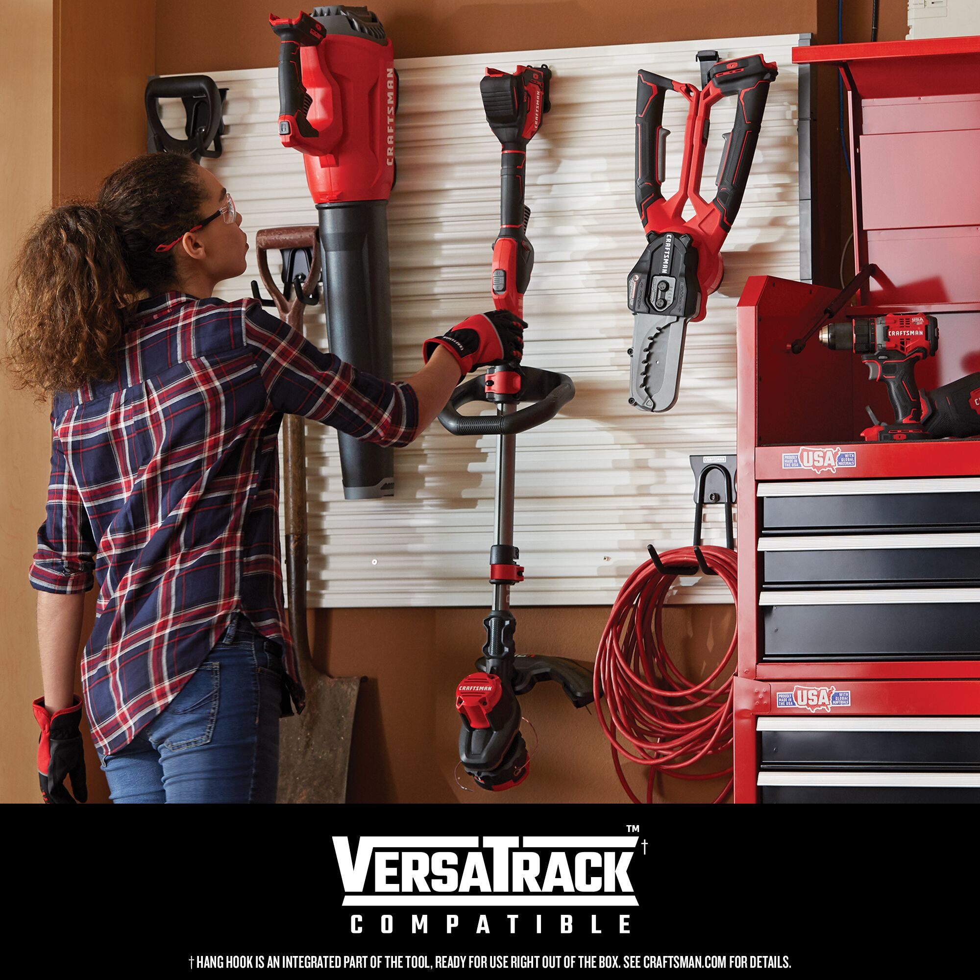 Vast Concepts Craftsman Versatrack & V20 Tool Mount 4 Pack CRSM