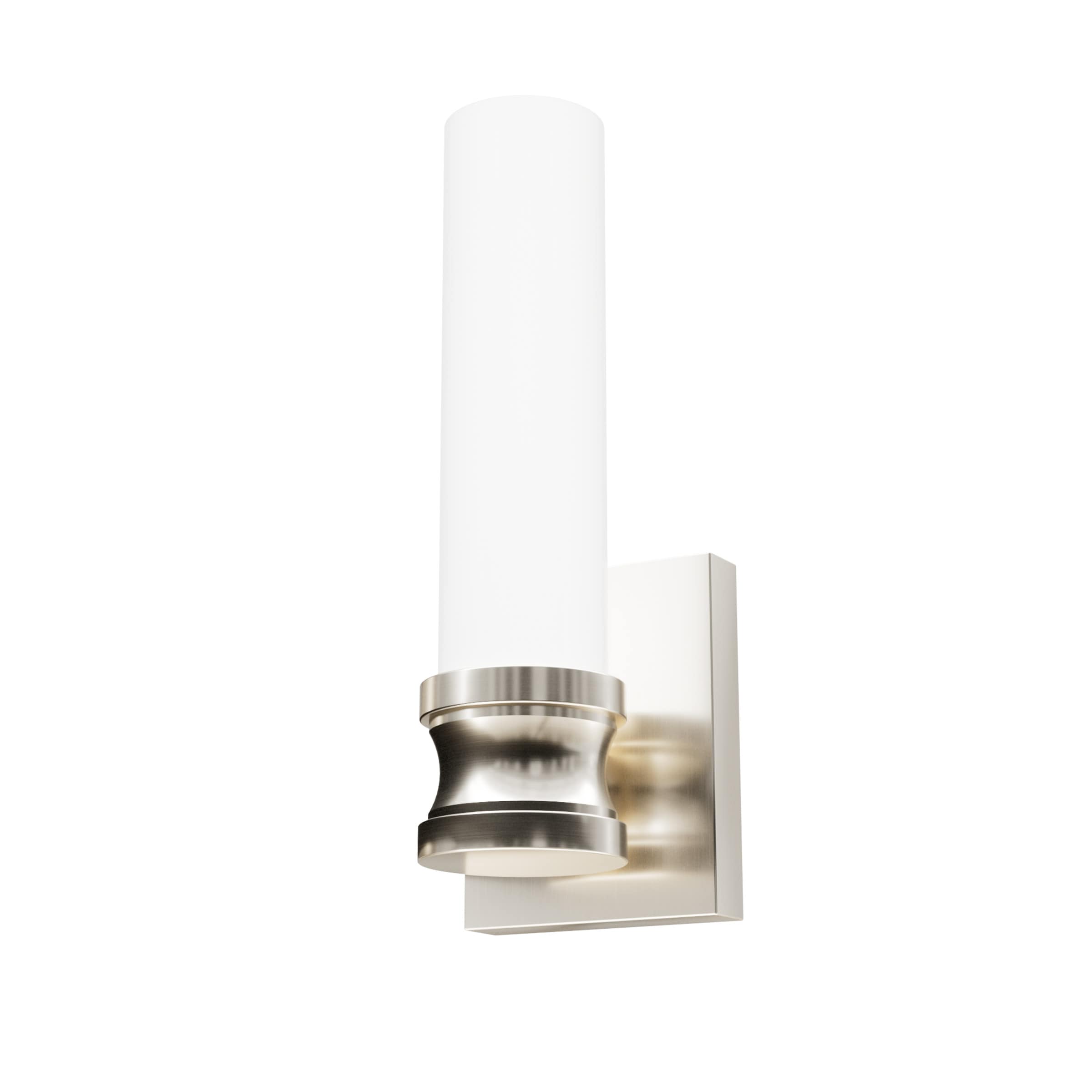 Hunter 19902 Lenlock 1 -Light Brushed Nickel Modern/contemporary