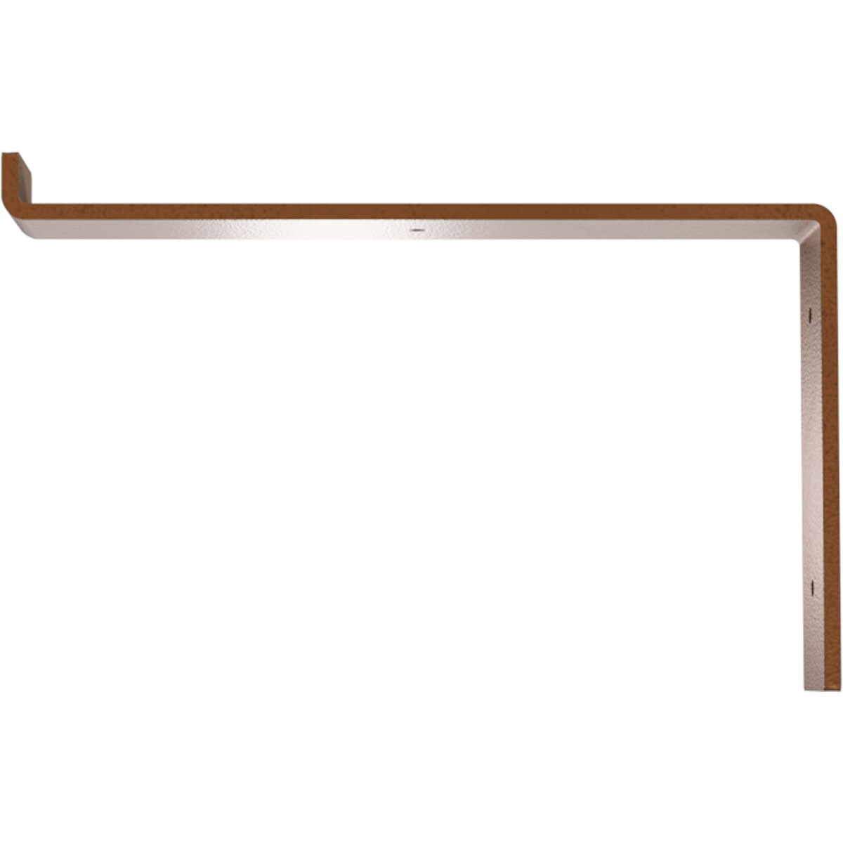 Ekena Millwork Steel Truss Shelf 12-in x 2-in x 7.75-in Copper Steel ...