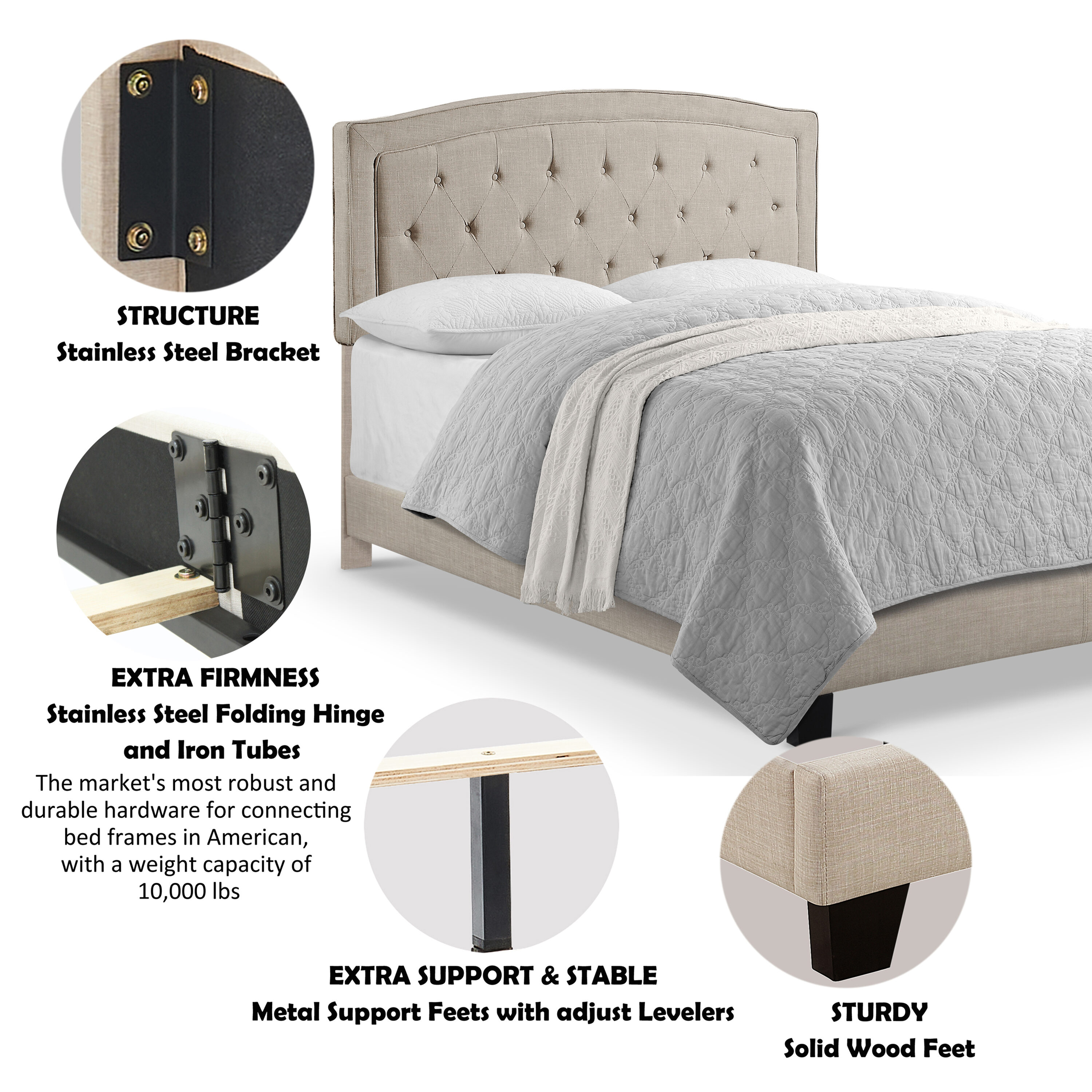Clihome CL-C11-1Q beds - View #4