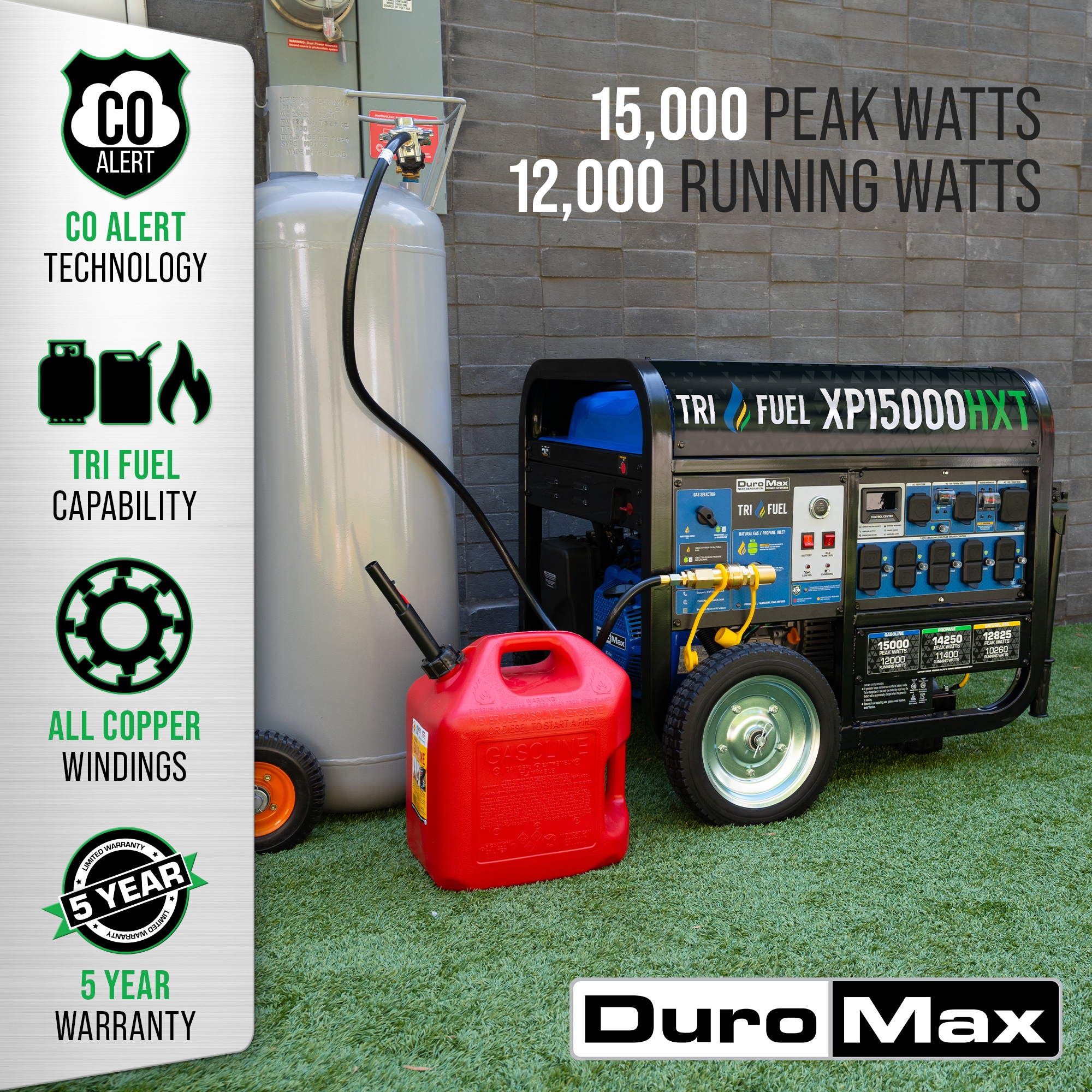DuroMax XP15000HXT Portable-Generators - View #2