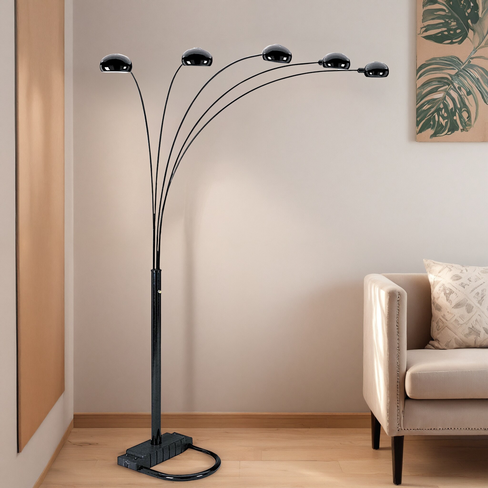 ORE International 6962BK floorlamps - View #3