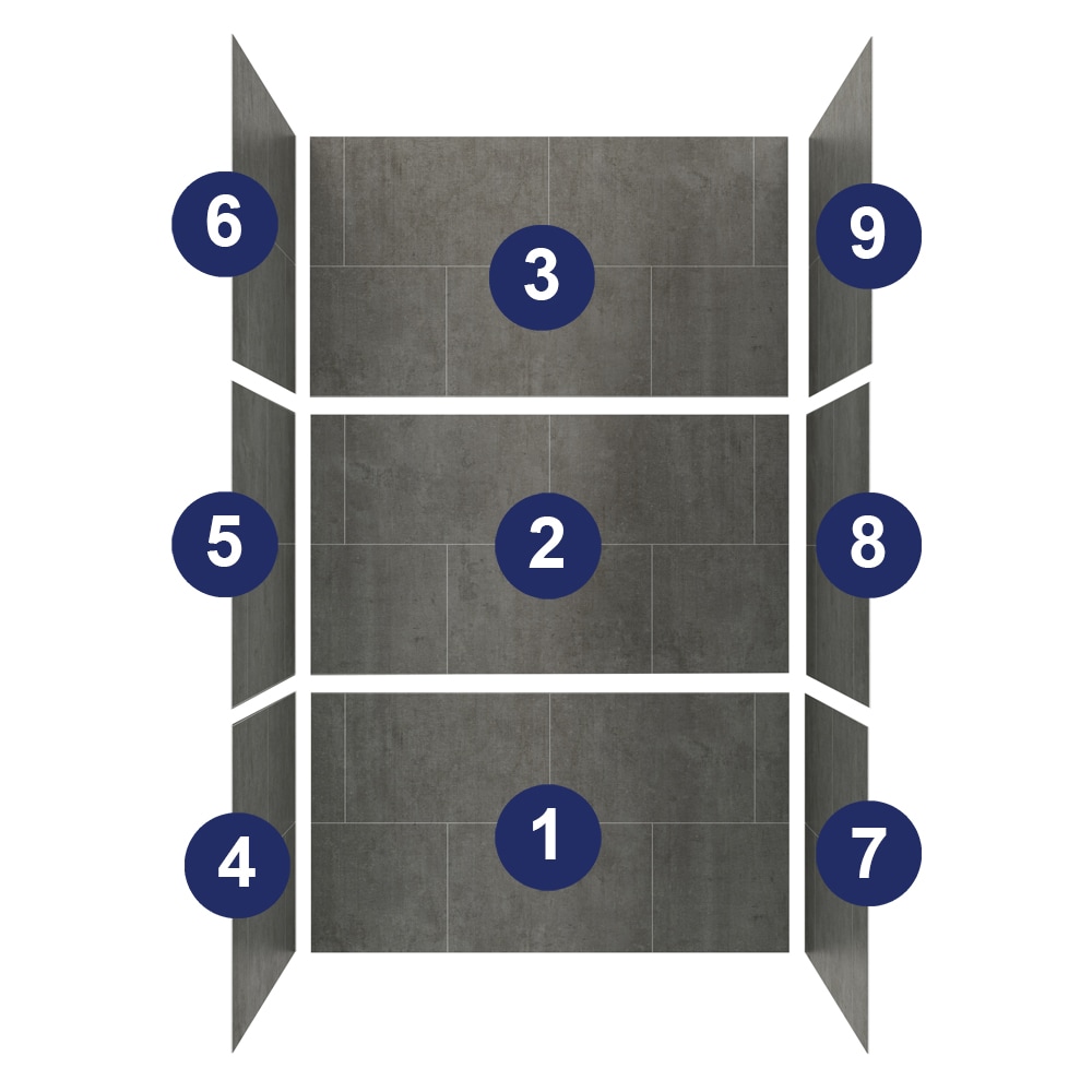 allen + roth 48IN-BACKPANEL3-SL  - View #2