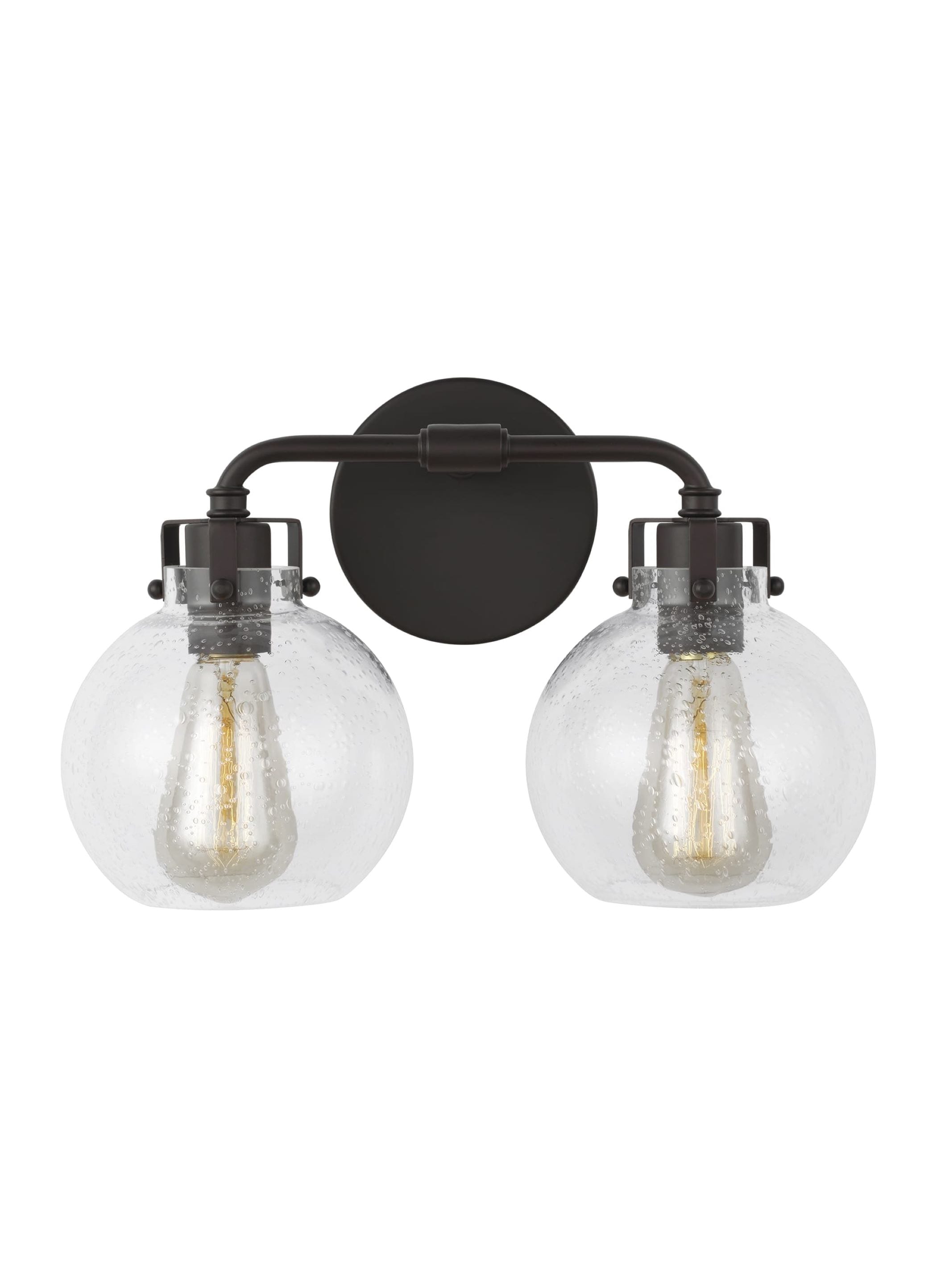 Generation Lighting Clara 14.75-in 2-Light Oil-Rubbed Bronze ...