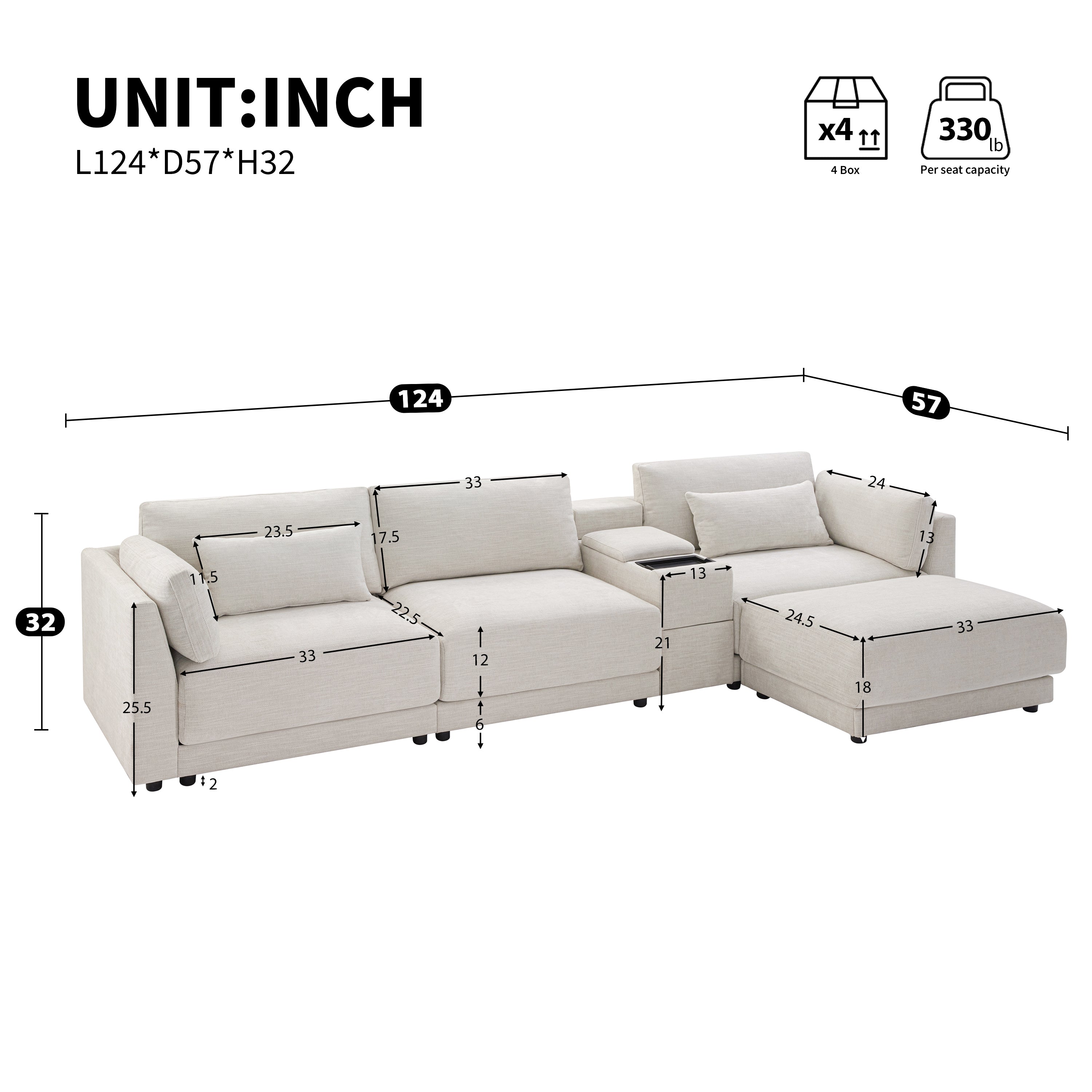 Boyel Living BL-GS28775A Sofas-Loveseats - View #9