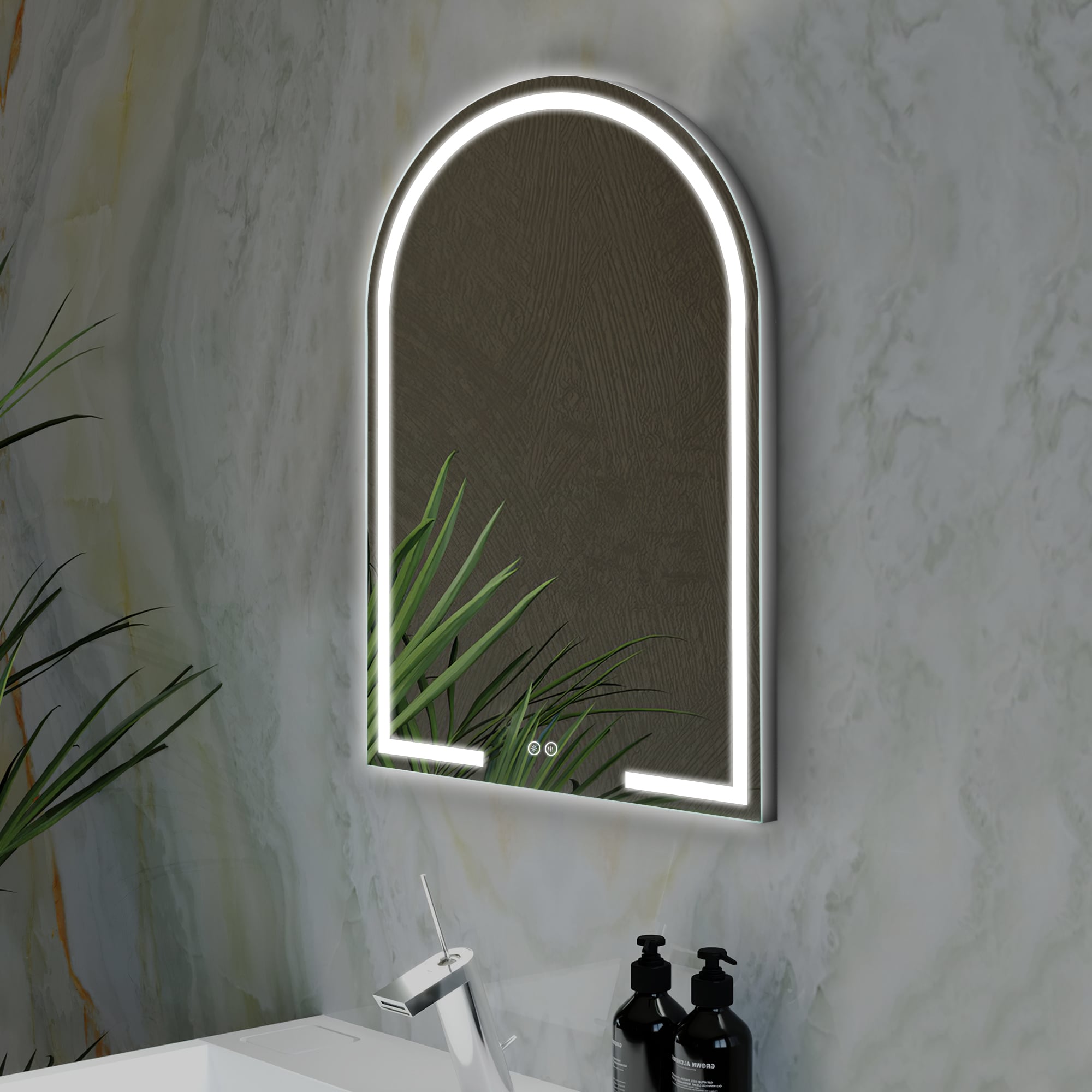 Dovelina LS-A-MR03037 Framed-Bath-Mirrors - View #2