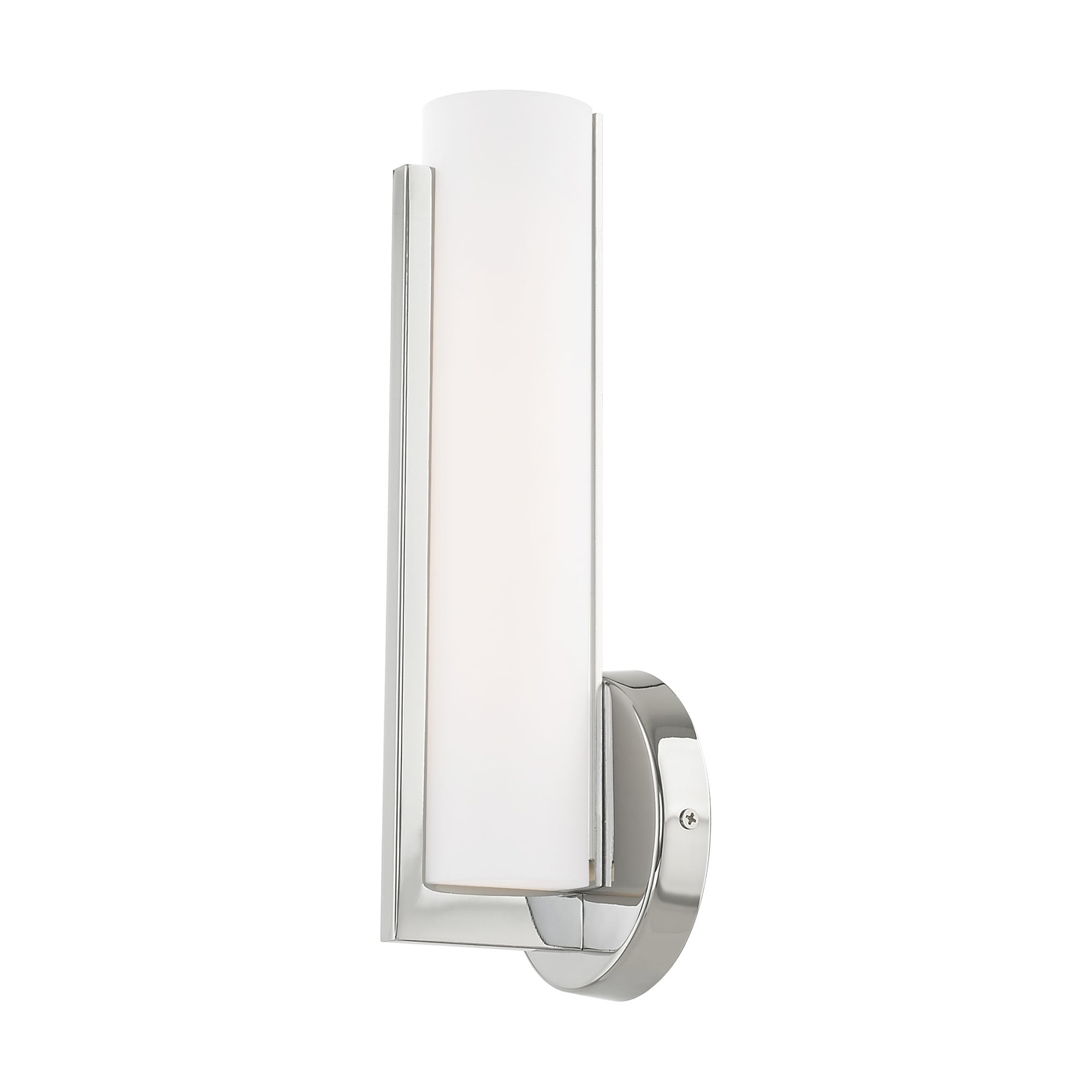 Visby Polished Chrome 10W LED ADA Vanity Wall Sconce
