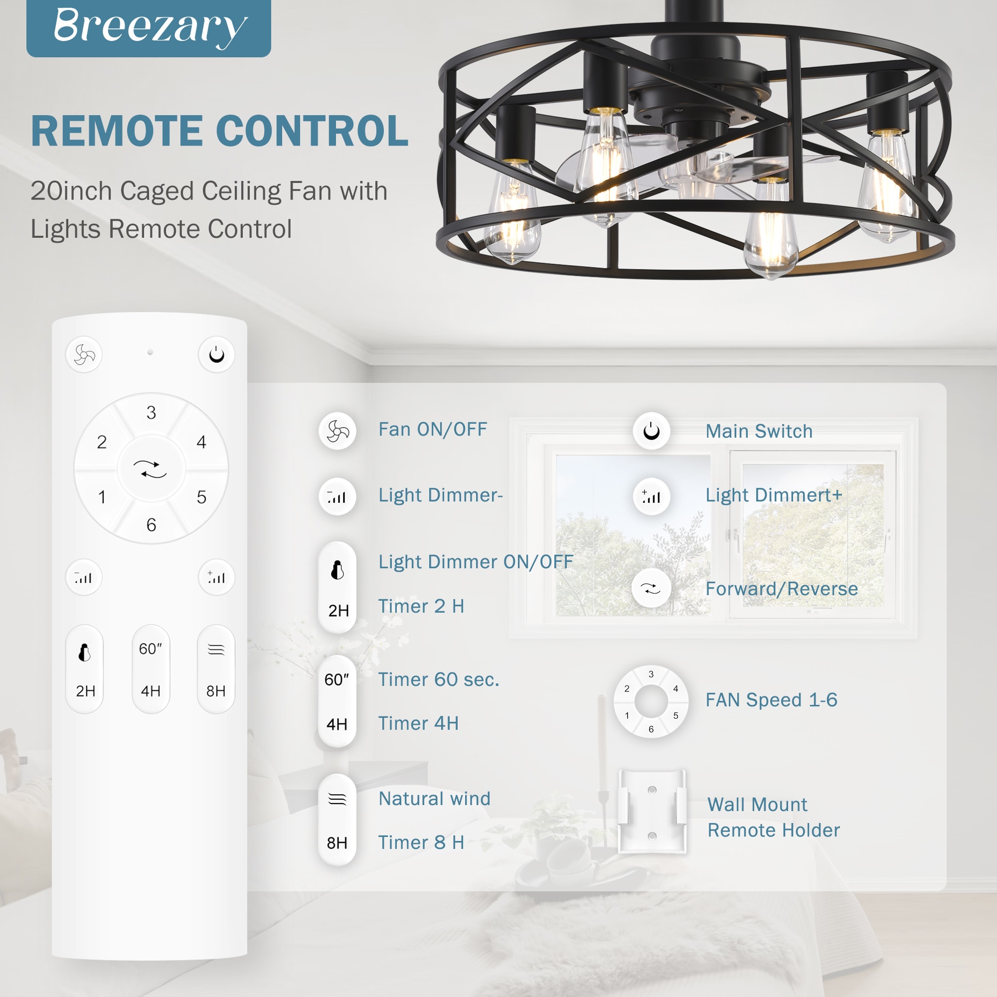 Breezary 24023-BW Ceiling-Fans - View #14