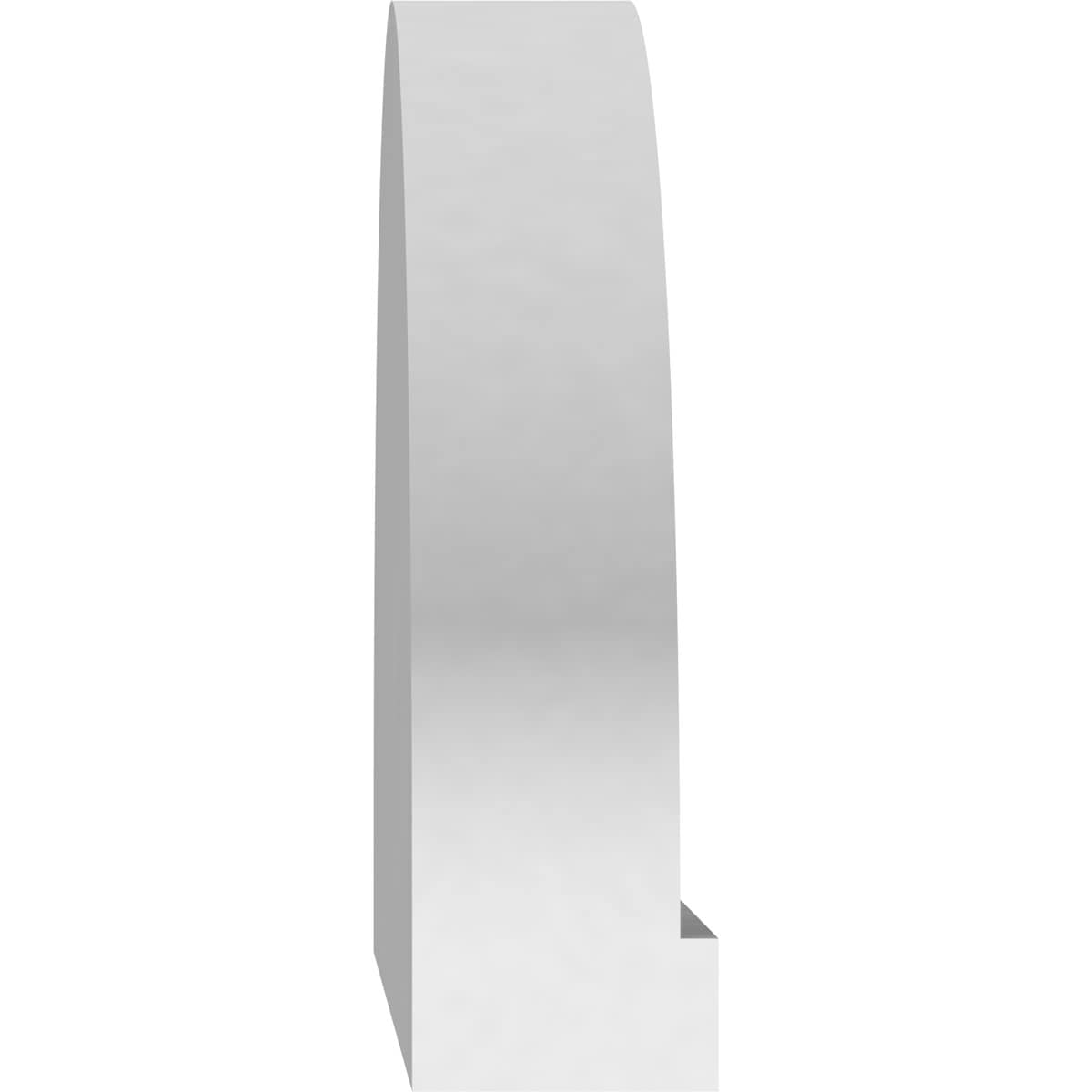 Ekena Millwork PEDPS026X075ELL01 Exterior-Window-Trim - View #4