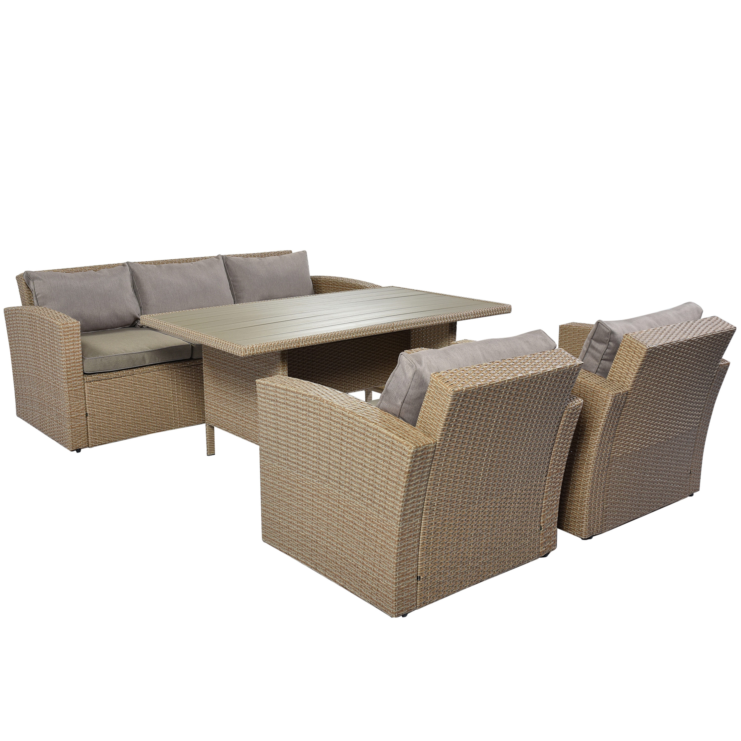 Mondawe MD-U0261BGE Patio-Conversation-Sets - View #2