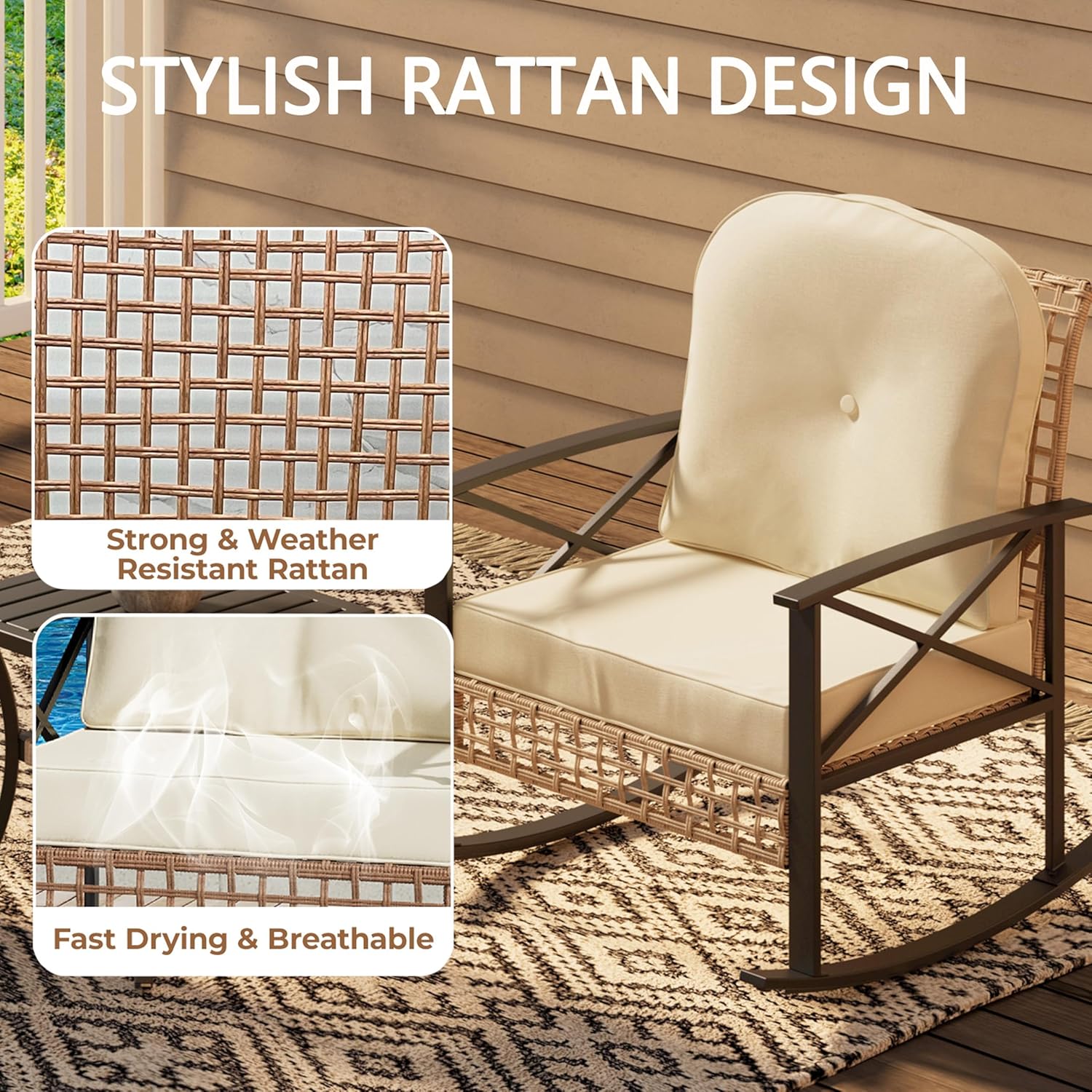 Qeetex DHZ-PPG-339CUBWX Patio-Sofas-Daybeds - View #6