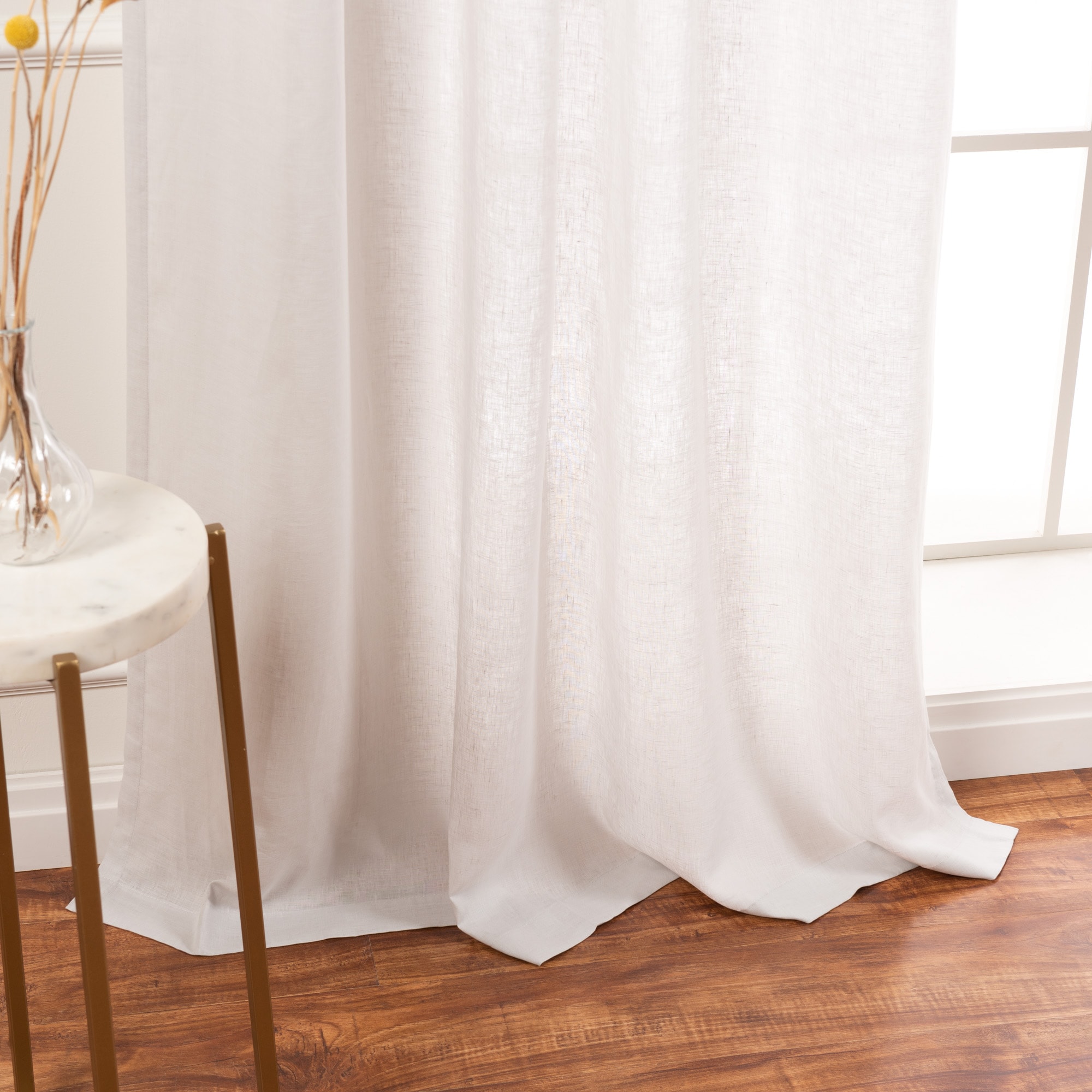 Best Home Fashion YK-01-BT-LN-84-LT.GR curtains - View #5