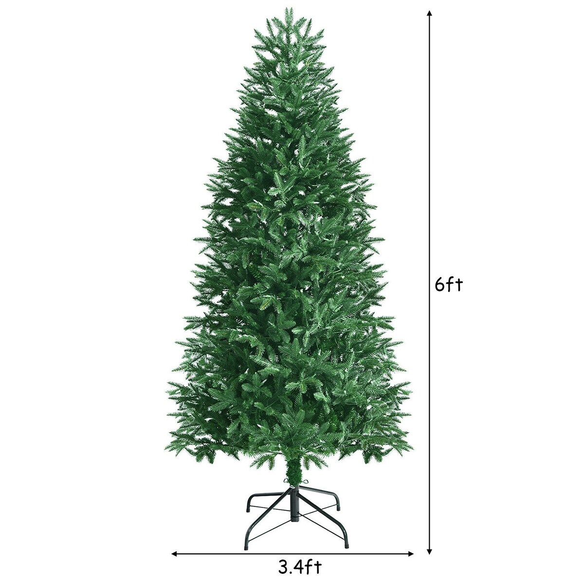 WELLFOR CM-HJY-23595US Artificial-Christmas-Trees - View #10