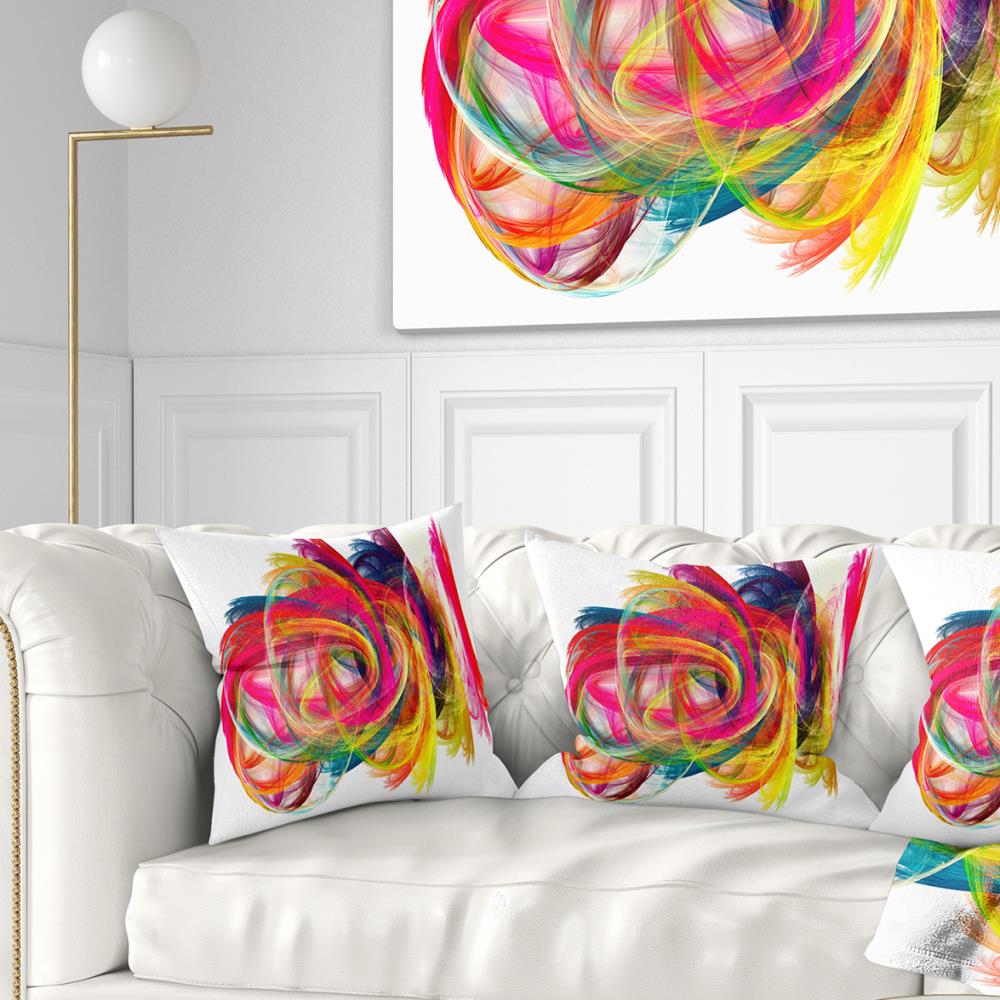 Designart CU8028-18-18 18-in x 18-in Multiple Colors Indoor Decorative Pillow