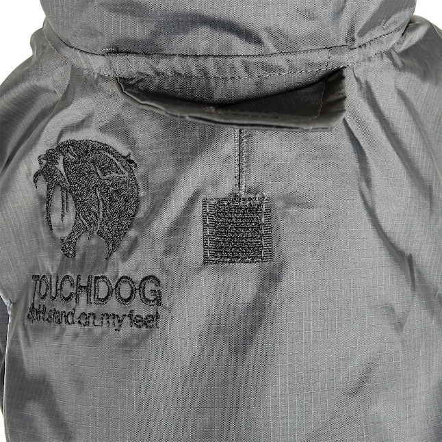 Touchdog Lightening-Shield Waterproof 2-in-1 Convertible Dog Jacket ...