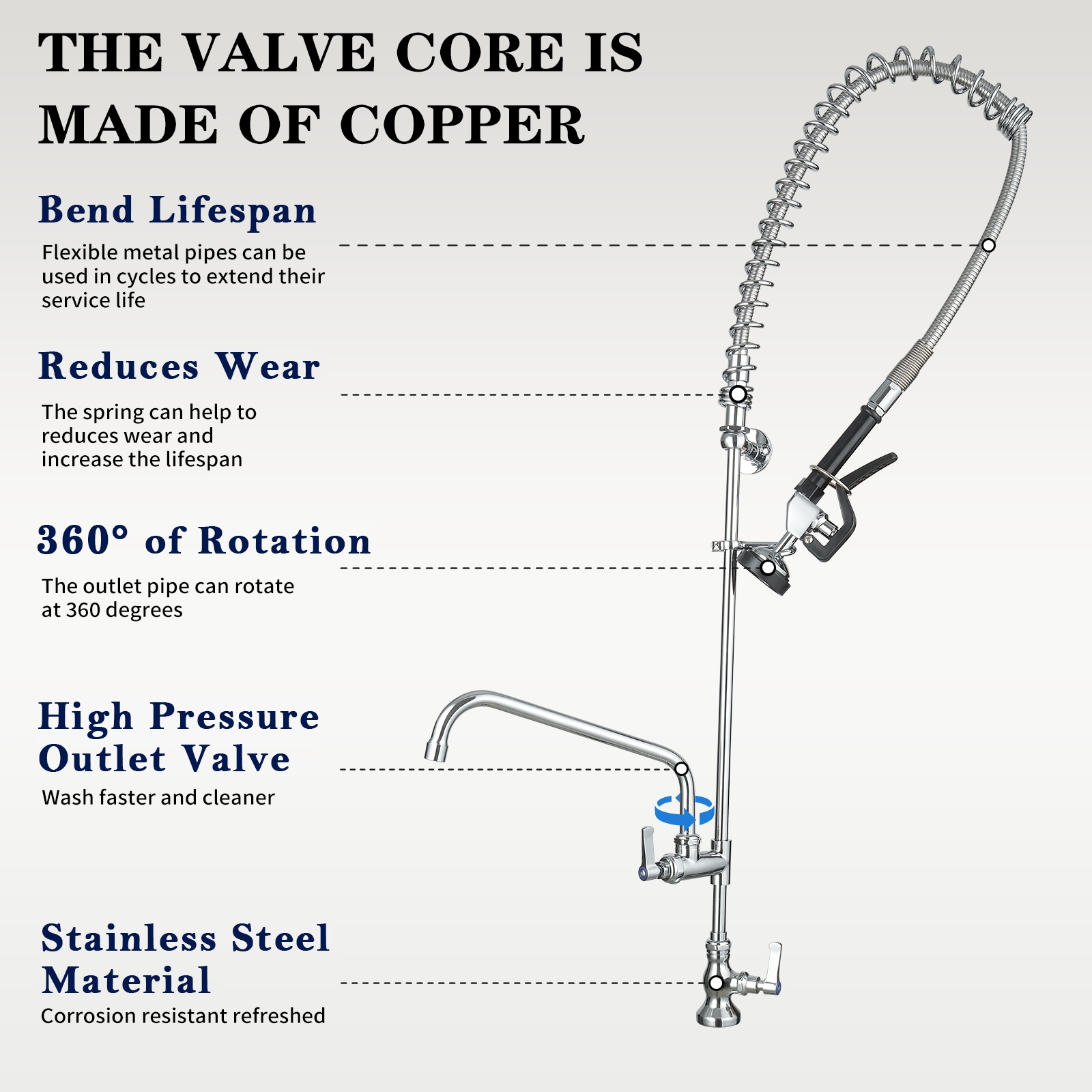 BWE A-94259H-C Kitchen-Faucets - View #4