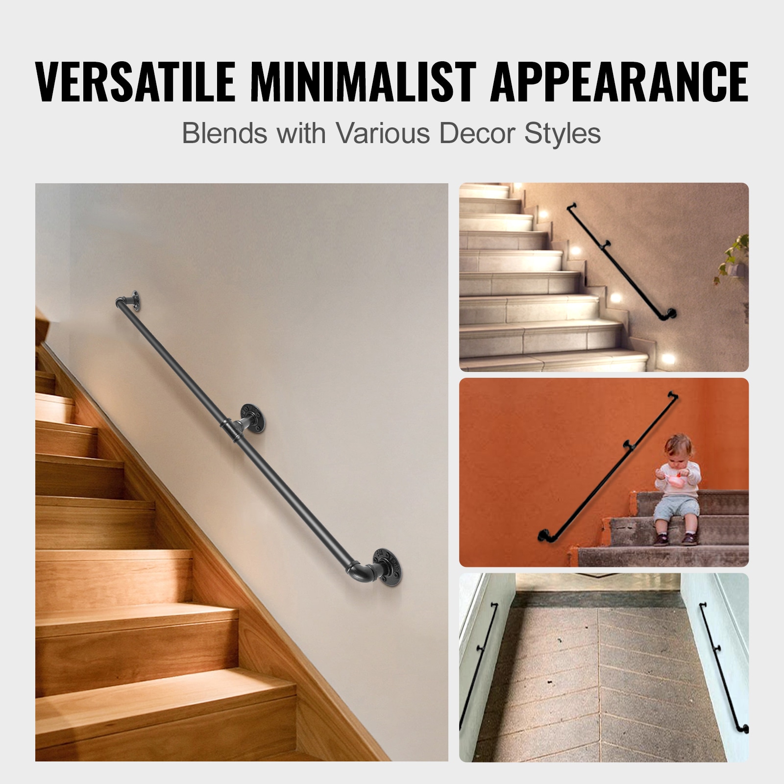 VEVOR SCTZBGSLTFSG01170V0 Interior-Stairpart-Railing - View #7