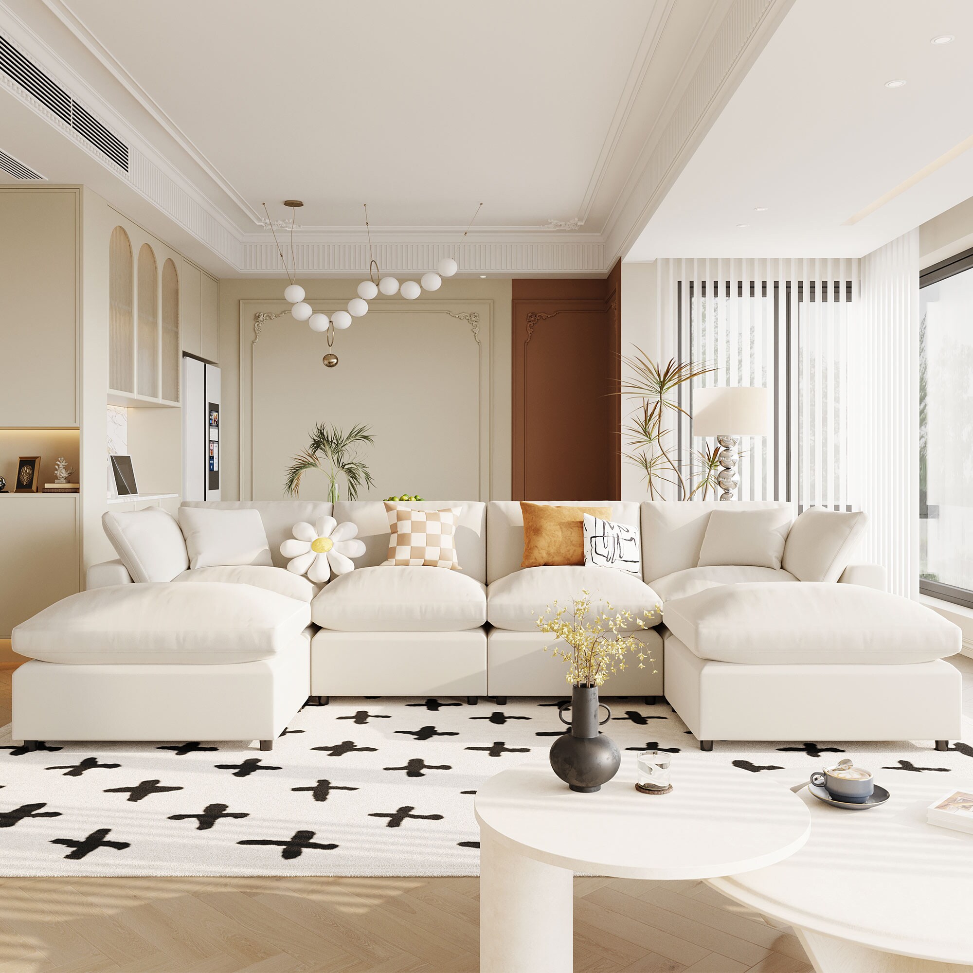 SINOFURN SYA020372BG Sofas-Loveseats - View #11