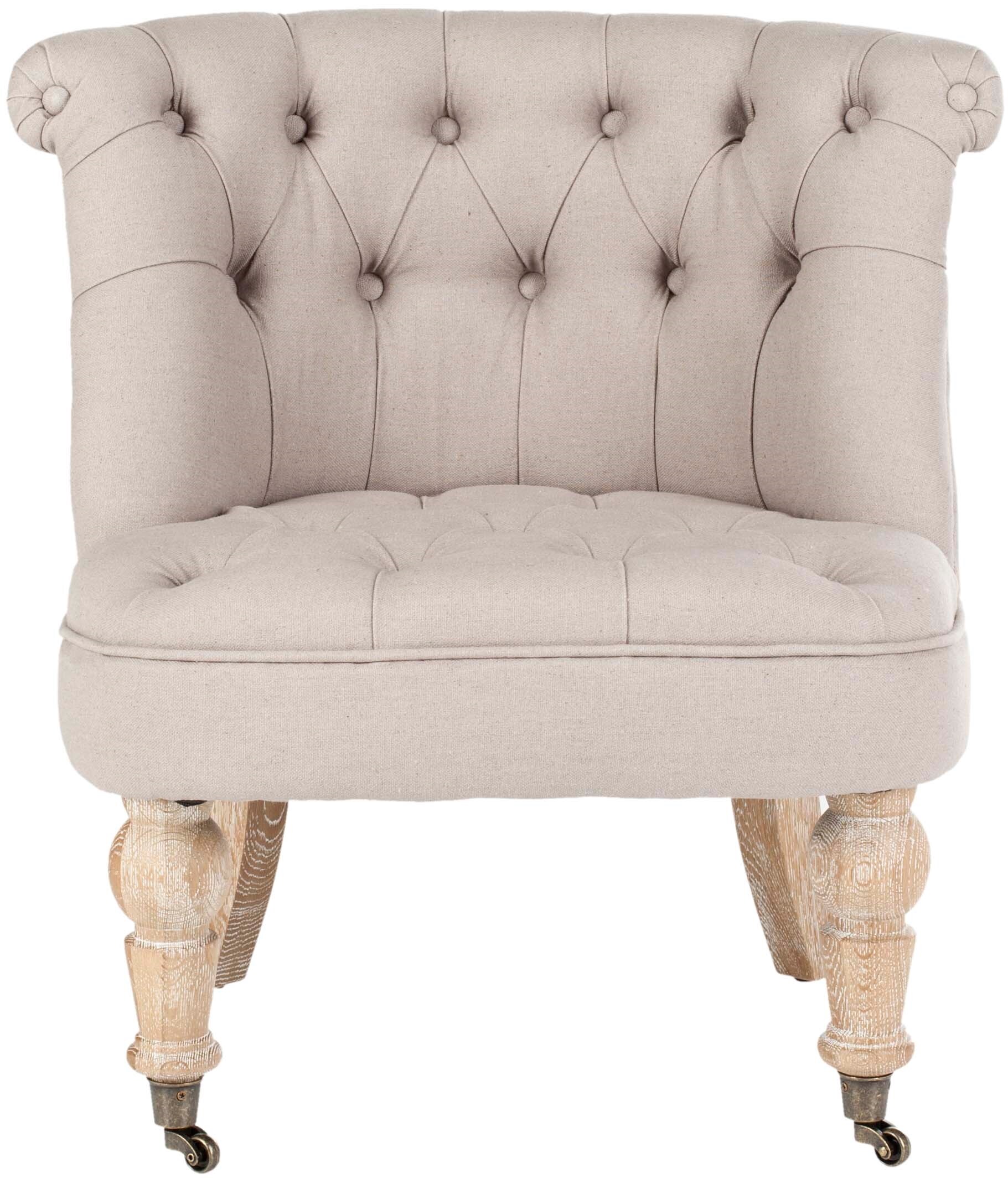 taupe bedroom chair