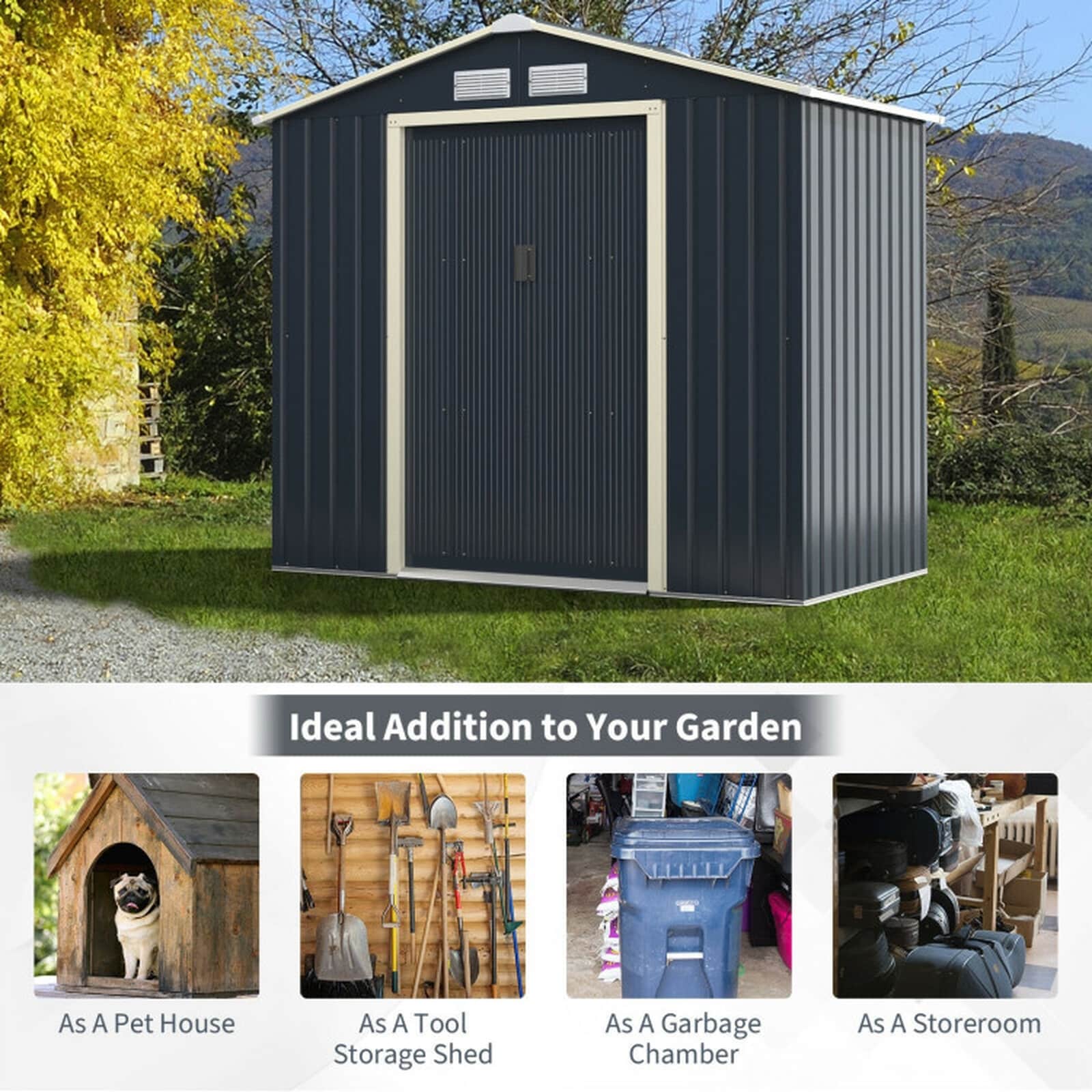 SUGIFT LW102SUGHY0543 Small-Outdoor-Storage - View #8