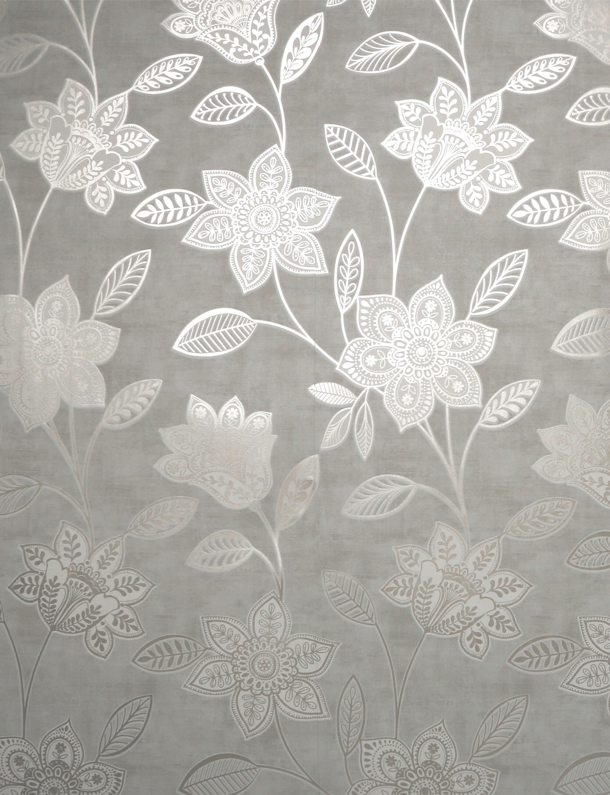 Graham & Brown Milan Damask Rose Gold and Grey Wallpaper