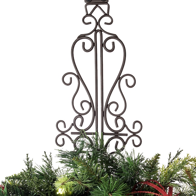 Village Lighting Adjustable Wreath Hanger- Colonial Decorative Metal ...