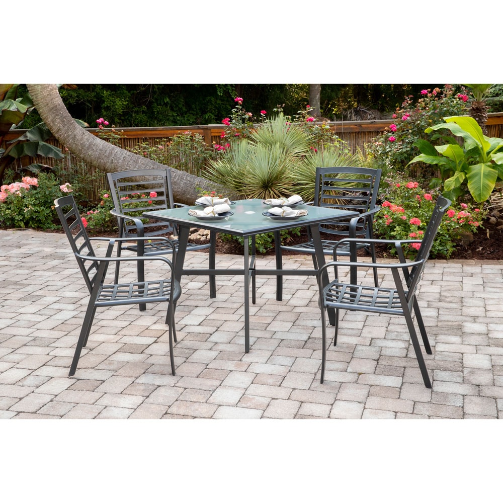 Hanover PEMDN5PCG-ASH Patio-Conversation-Sets - View #11