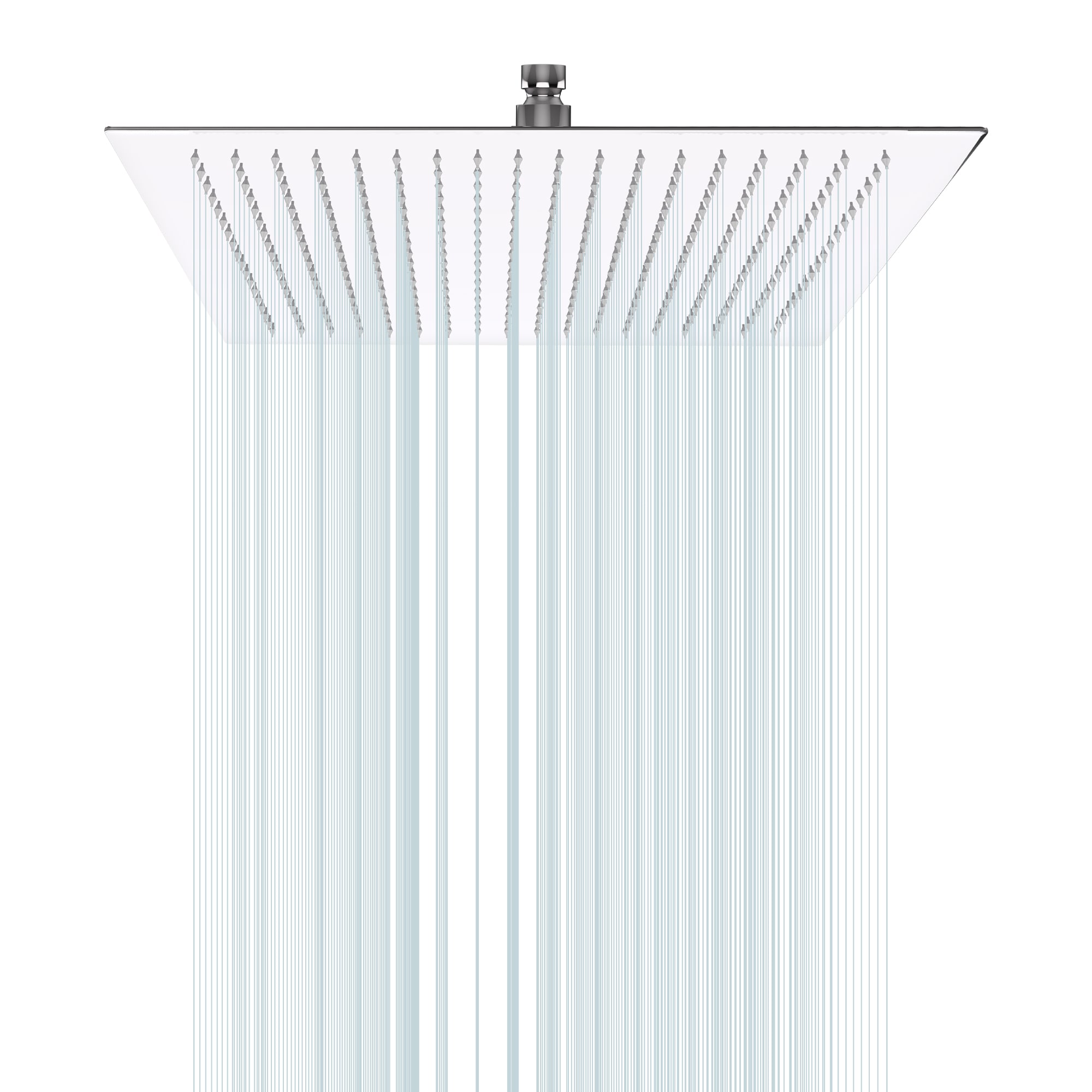ZAKLOOP Chrome Rain Shower Head for Shower Remodel and Fixture Upgrade Projects
