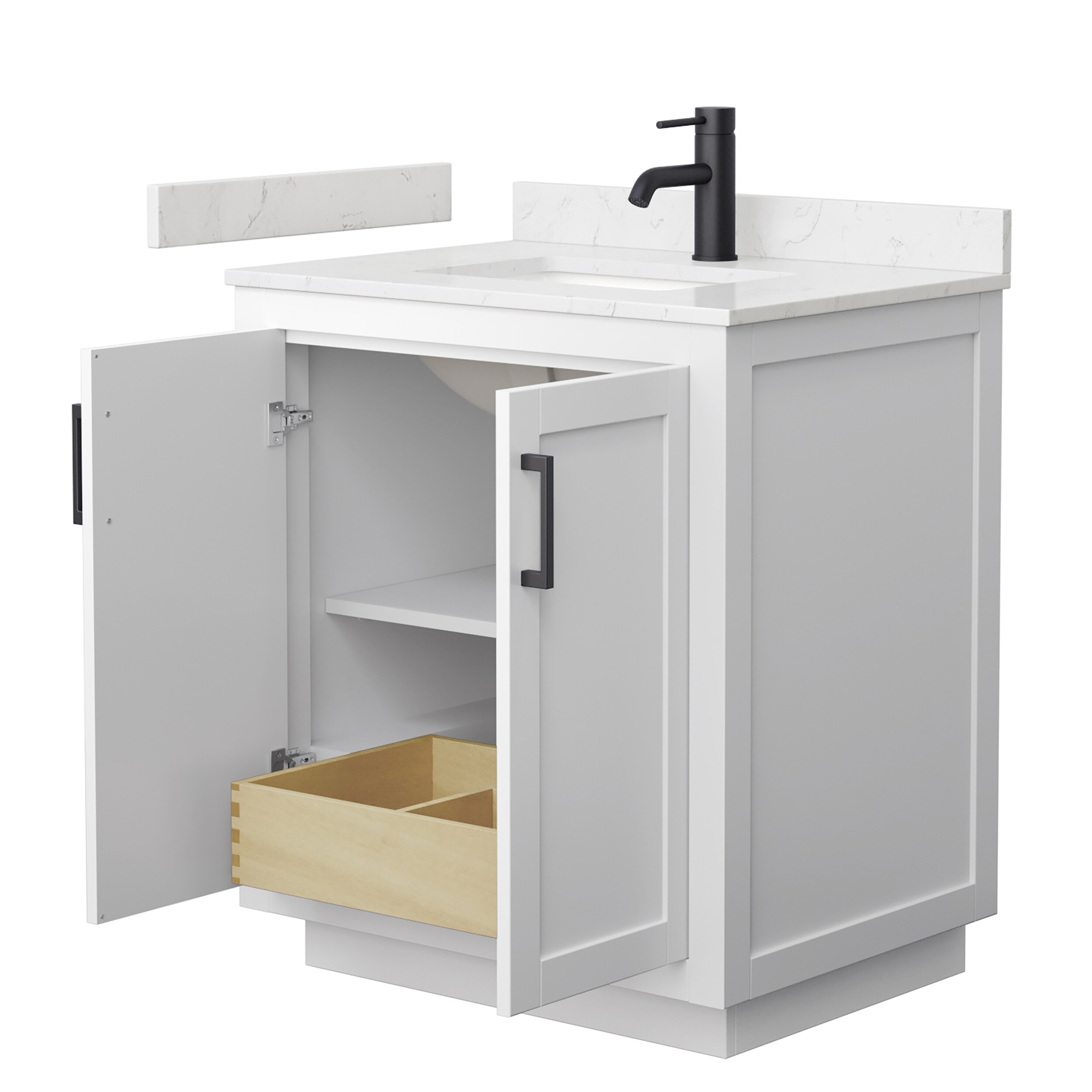 Wyndham Collection WCF292930SWBC2UNSMXX Bath-Vanity-Combo - View #3