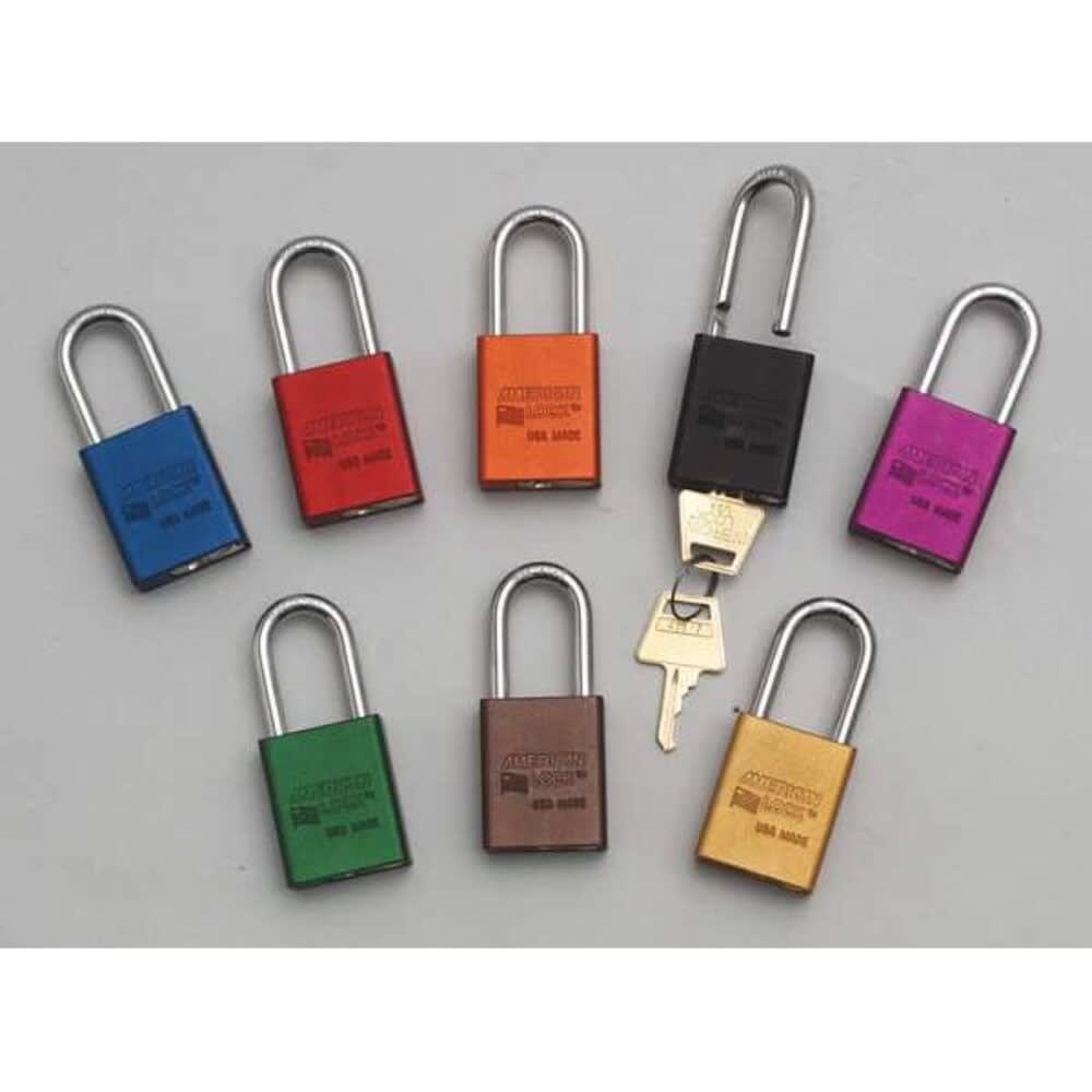 American Lock A1106KAGRN SETOF12 Padlocks-Locks-Cables - View #3