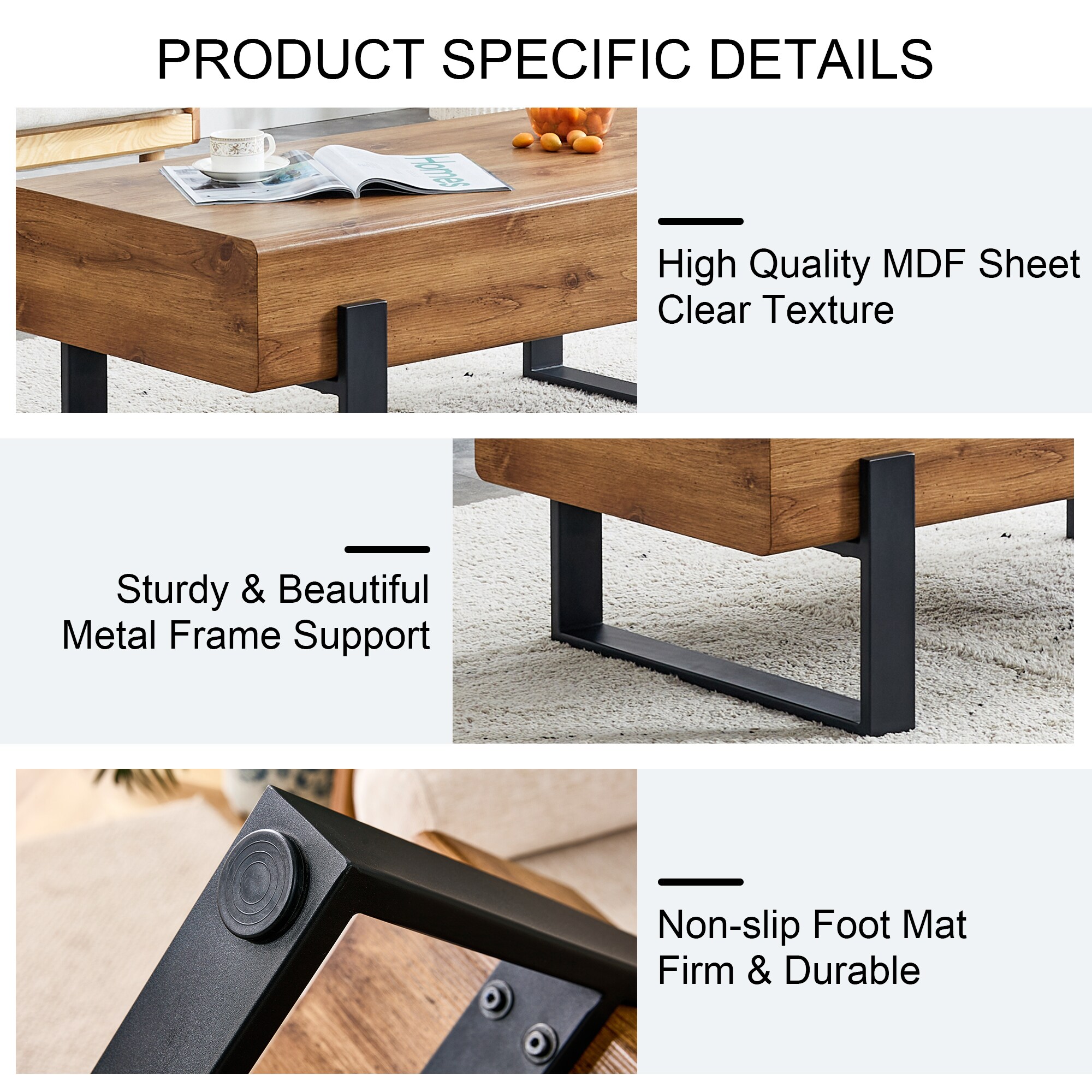 Siavonce XH19523 Coffee-Tables - View #5