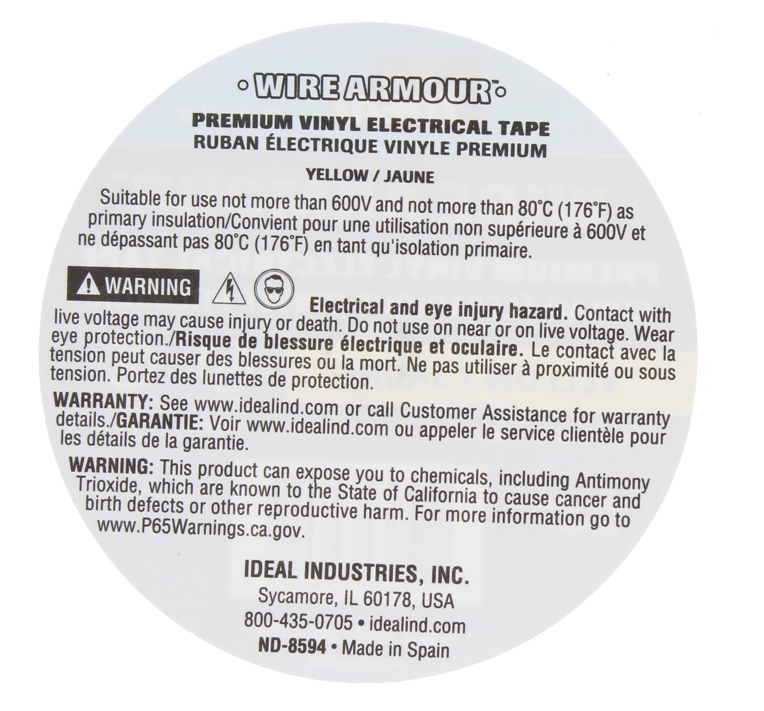IDEAL 46-35-YLW Electrical-Tape - View #5