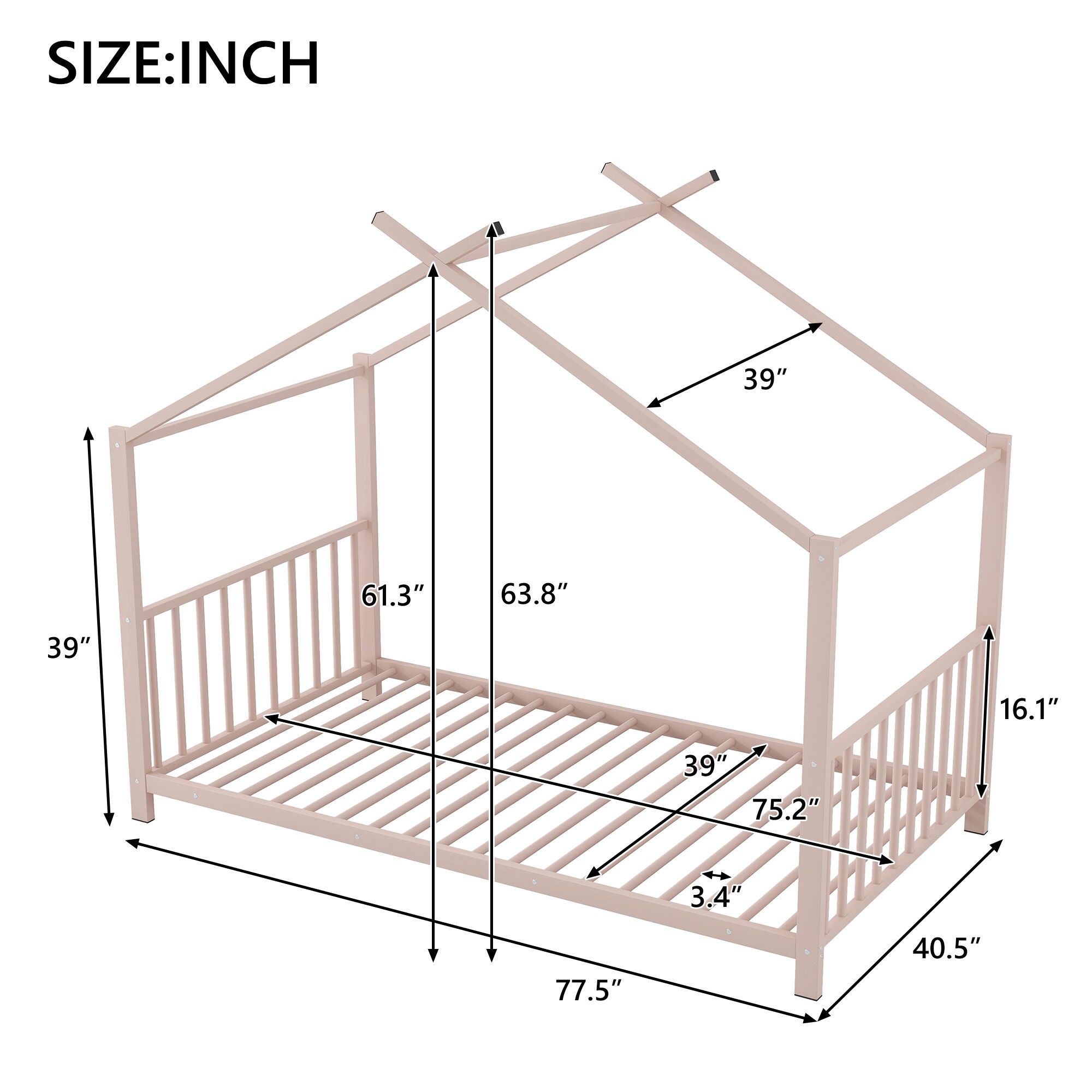 ModernLuxe L3P-MF322835AAH beds - View #6