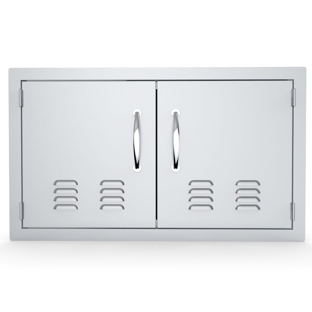 Sunstone C-DD36 Classic 36-in W x 21.125-in H x 1.625-in D Built-In Grill Cabinet Double doors