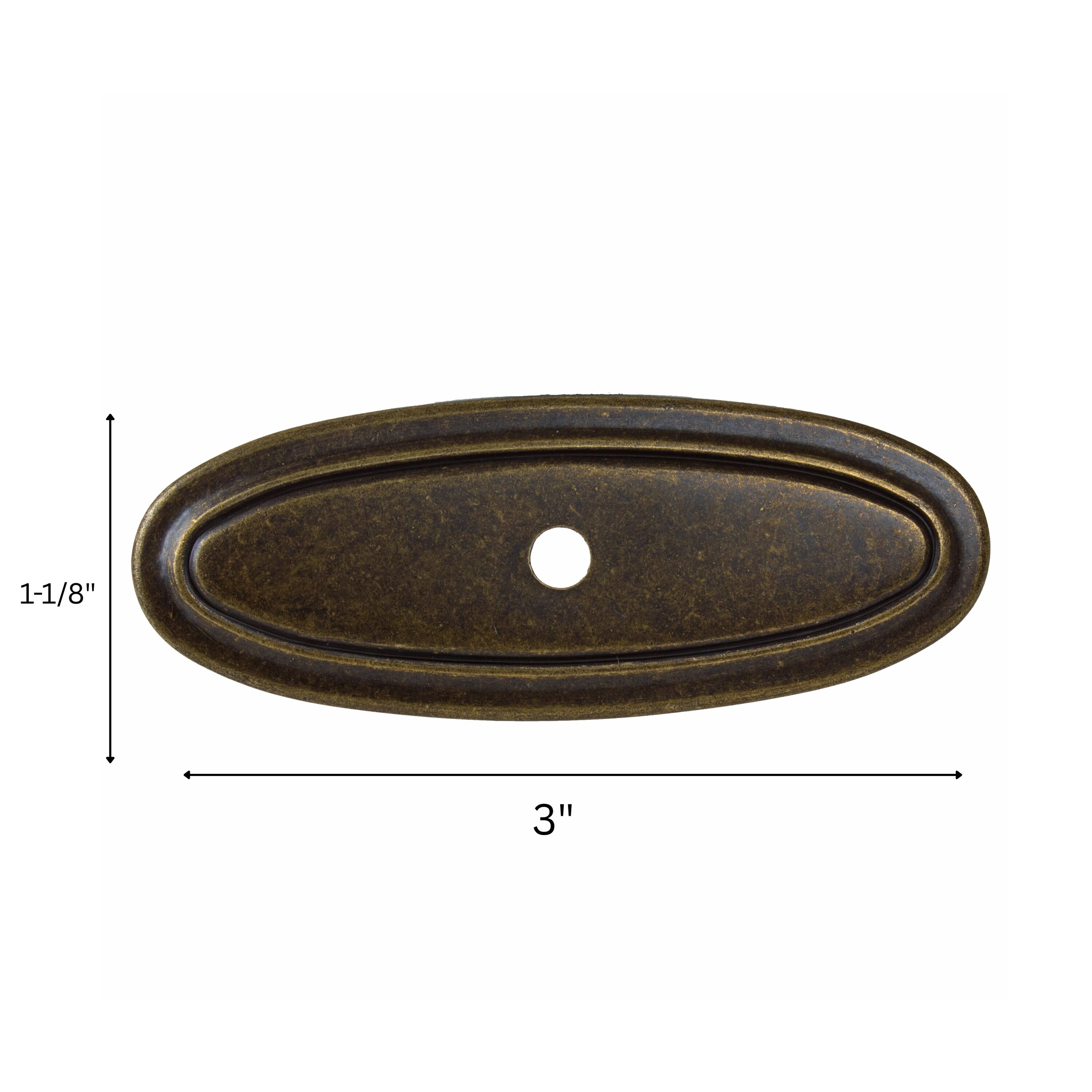 GlideRite Hardware 1034-AB-5 Cabinet-Pulls - View #3