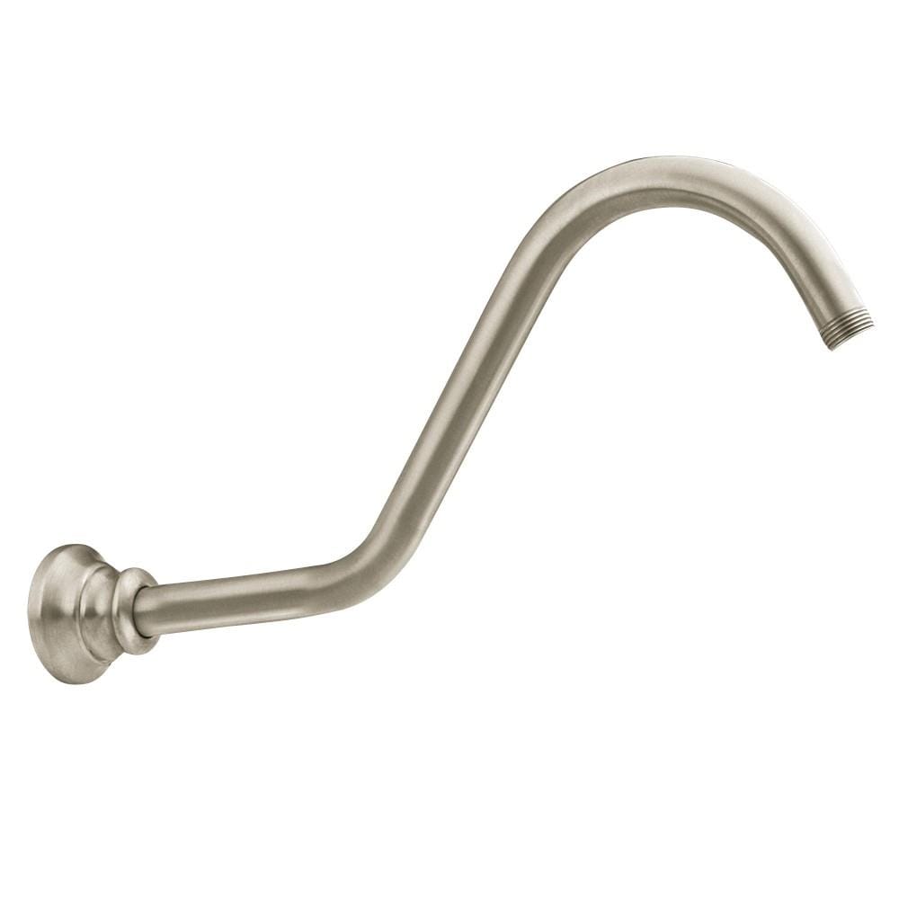 Moen S113BN Brushed Nickel 13.625-Inches Universal Shower Shower arm