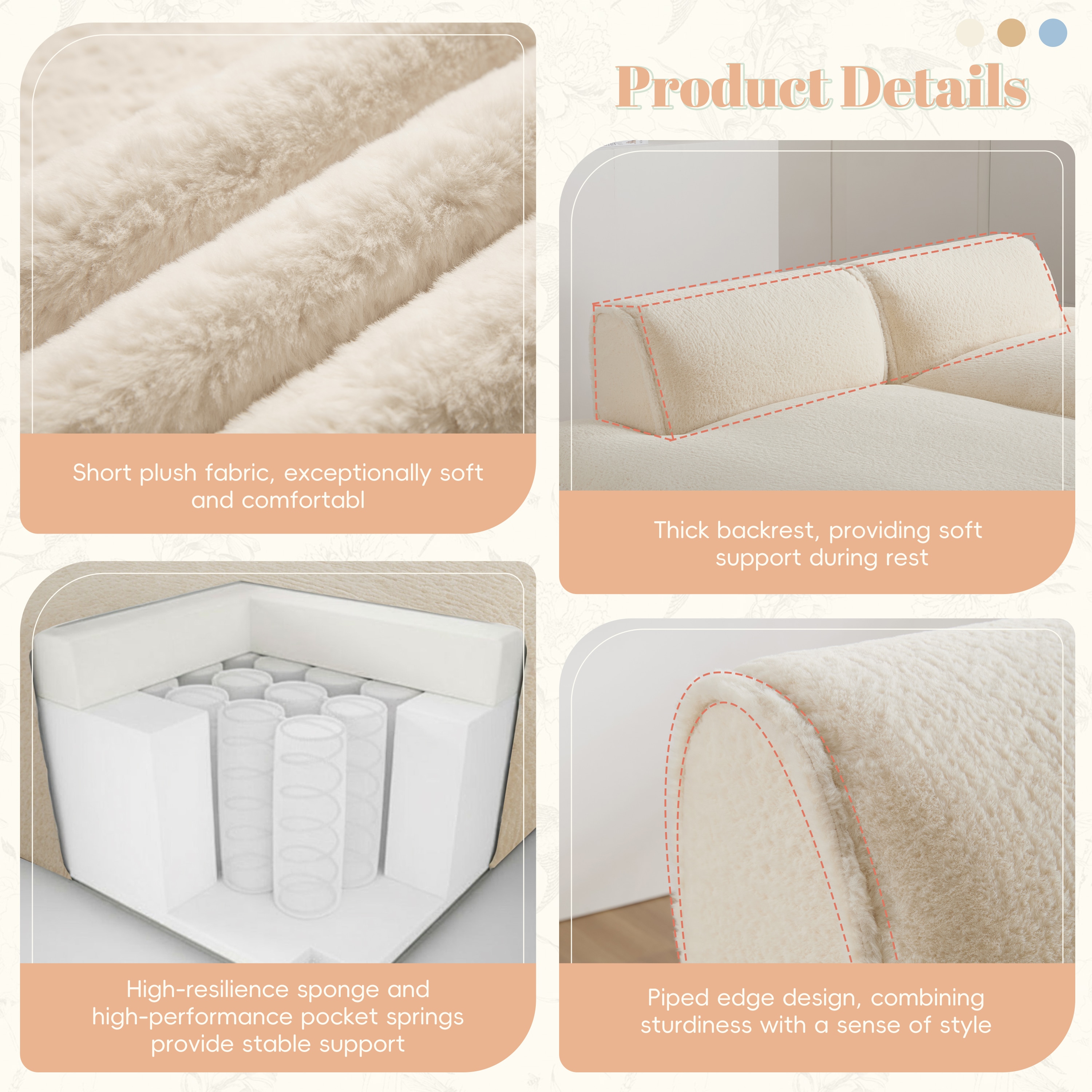 ModernLuxe N723S9701A Sofas-Loveseats - View #6