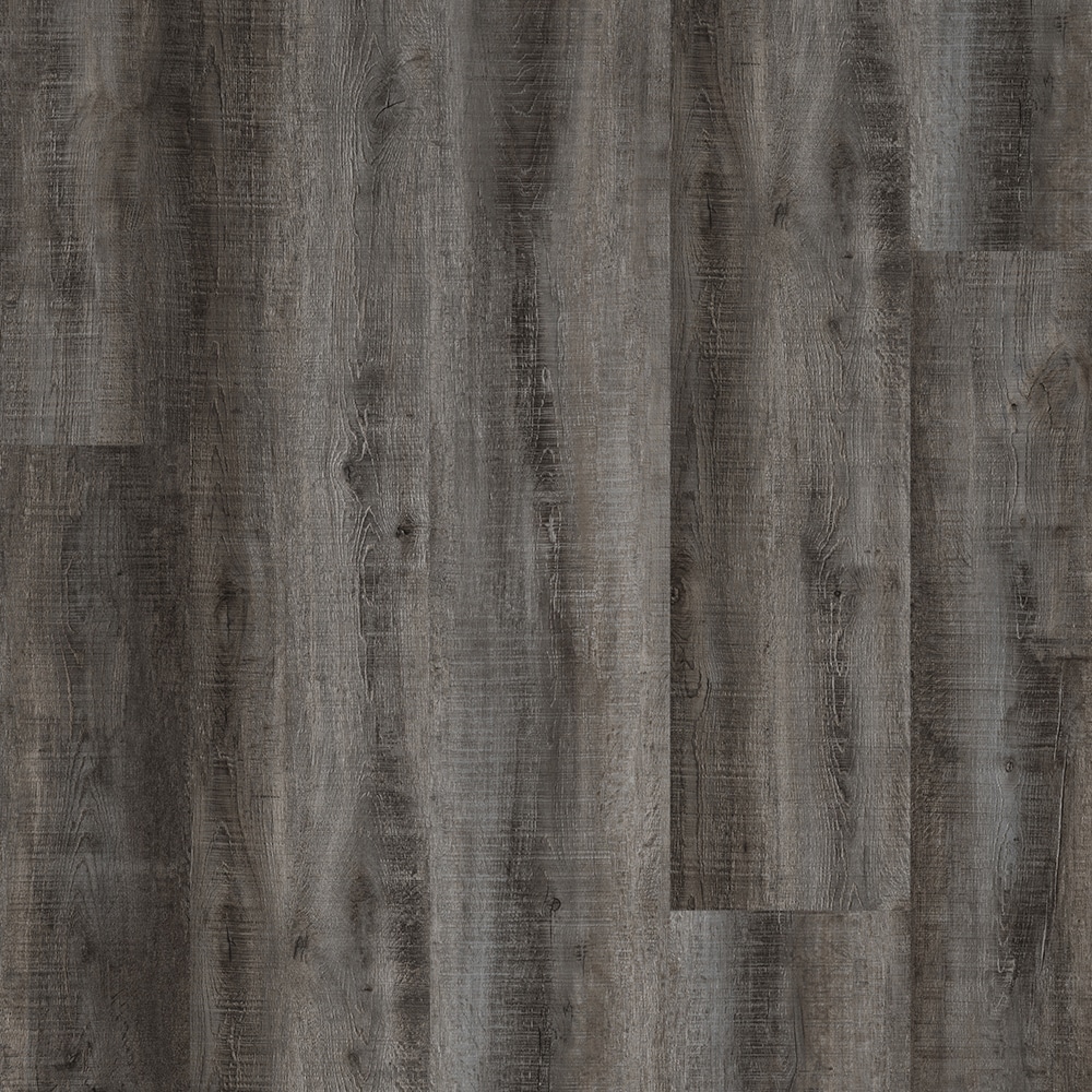 Style Selections Charleston Oak 12-mil x 7-in W x 48-in L Water Resistant Interlocking Luxury Vinyl Plank Flooring