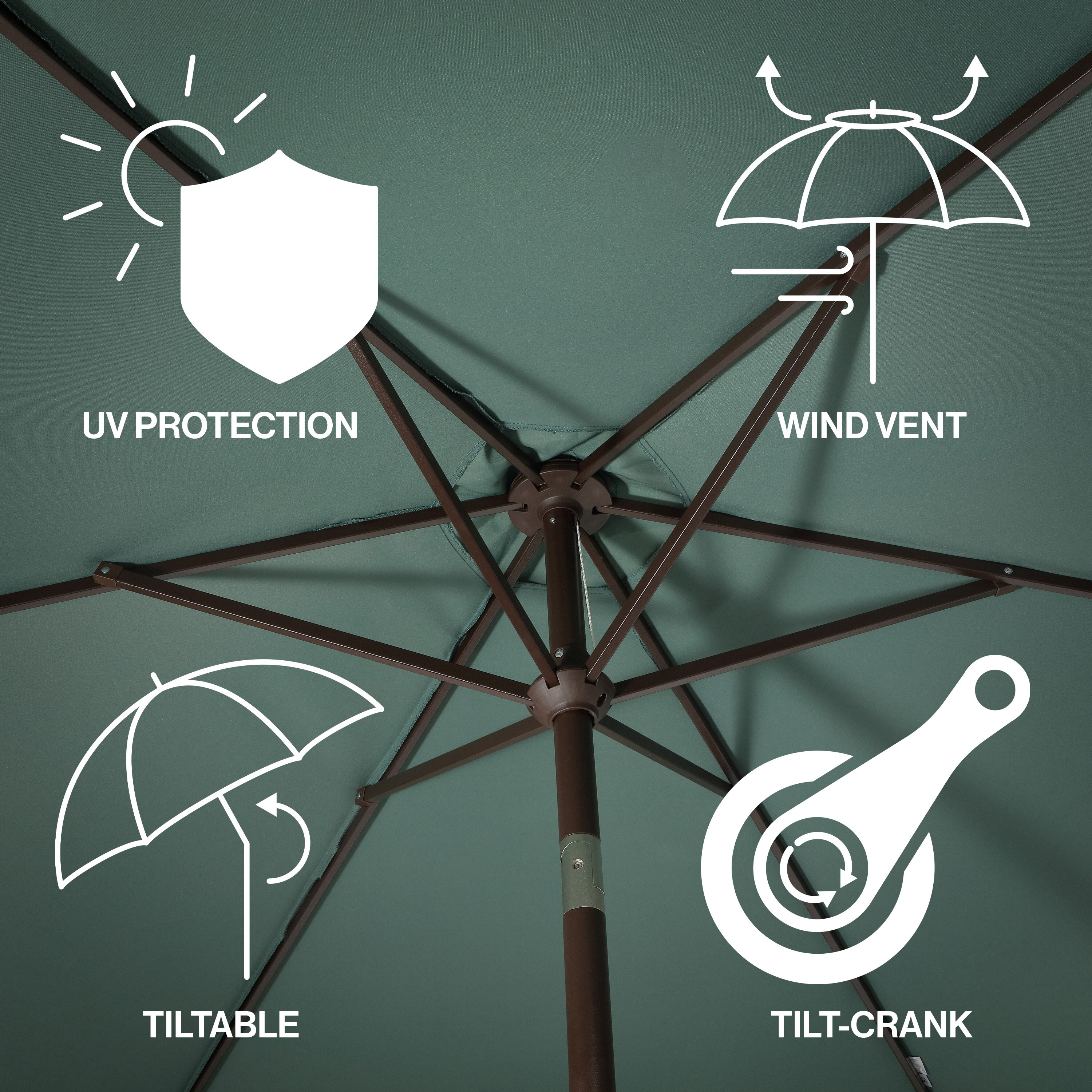 JONATHAN  Y UMB1001G Umbrellas-2 - View #3