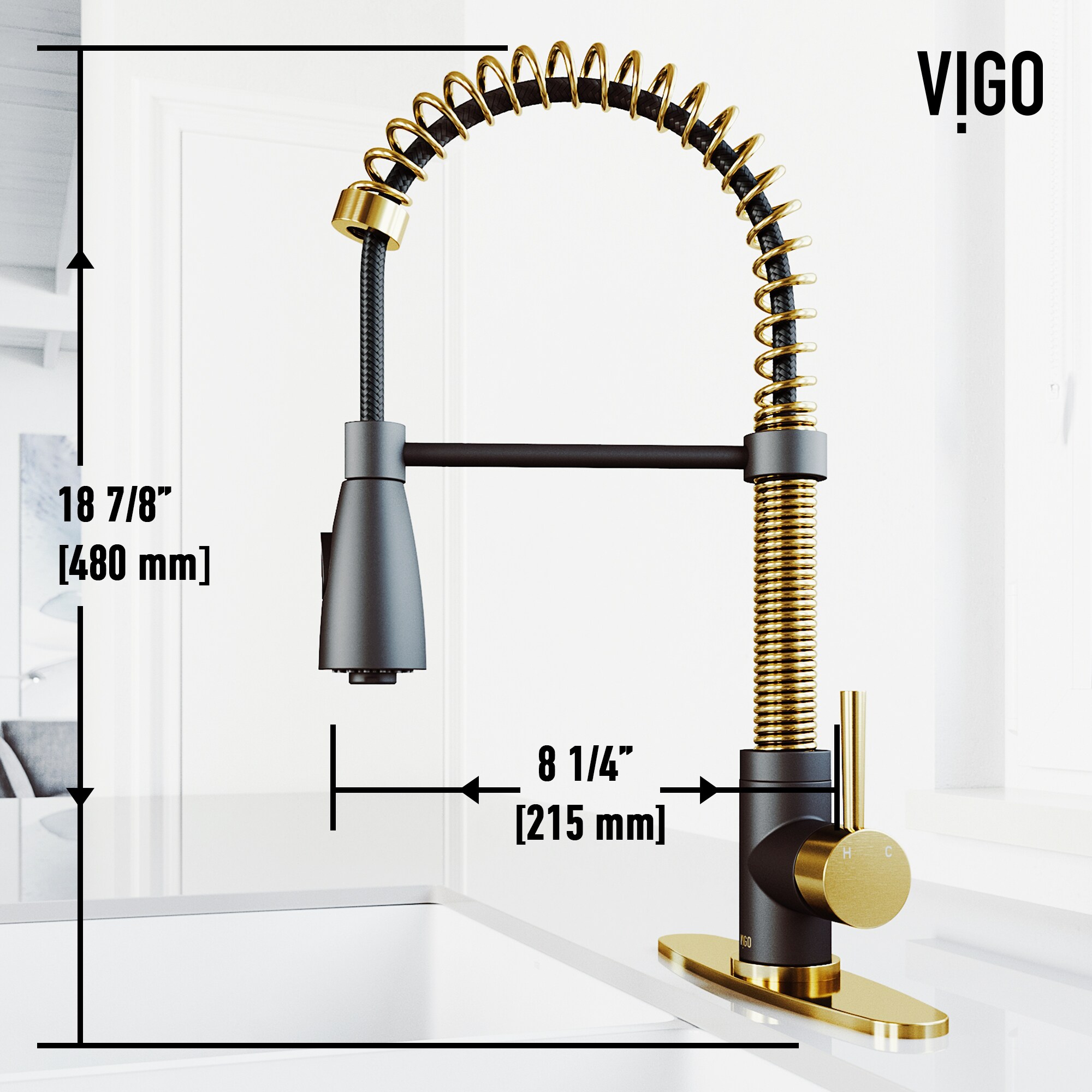 VIGO VG02003MGMBK1 Kitchen-Faucets - View #9