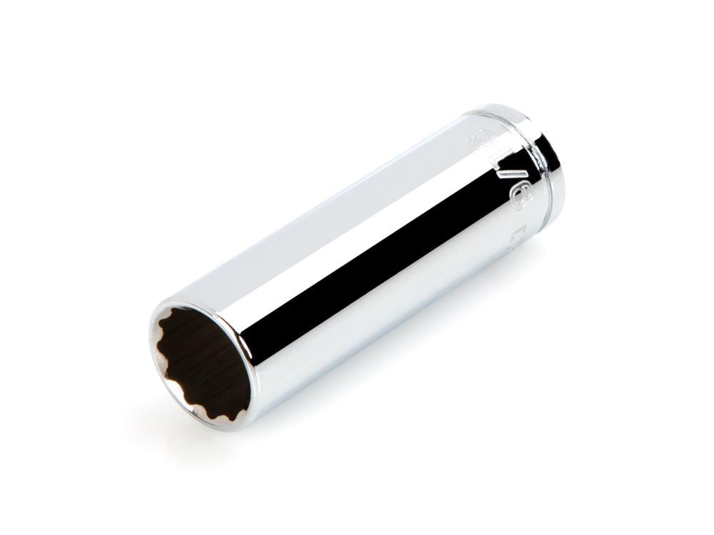 TEKTON SHD13214 3/8-in Drive Standard (SAE) 9/16-in Deep Socket