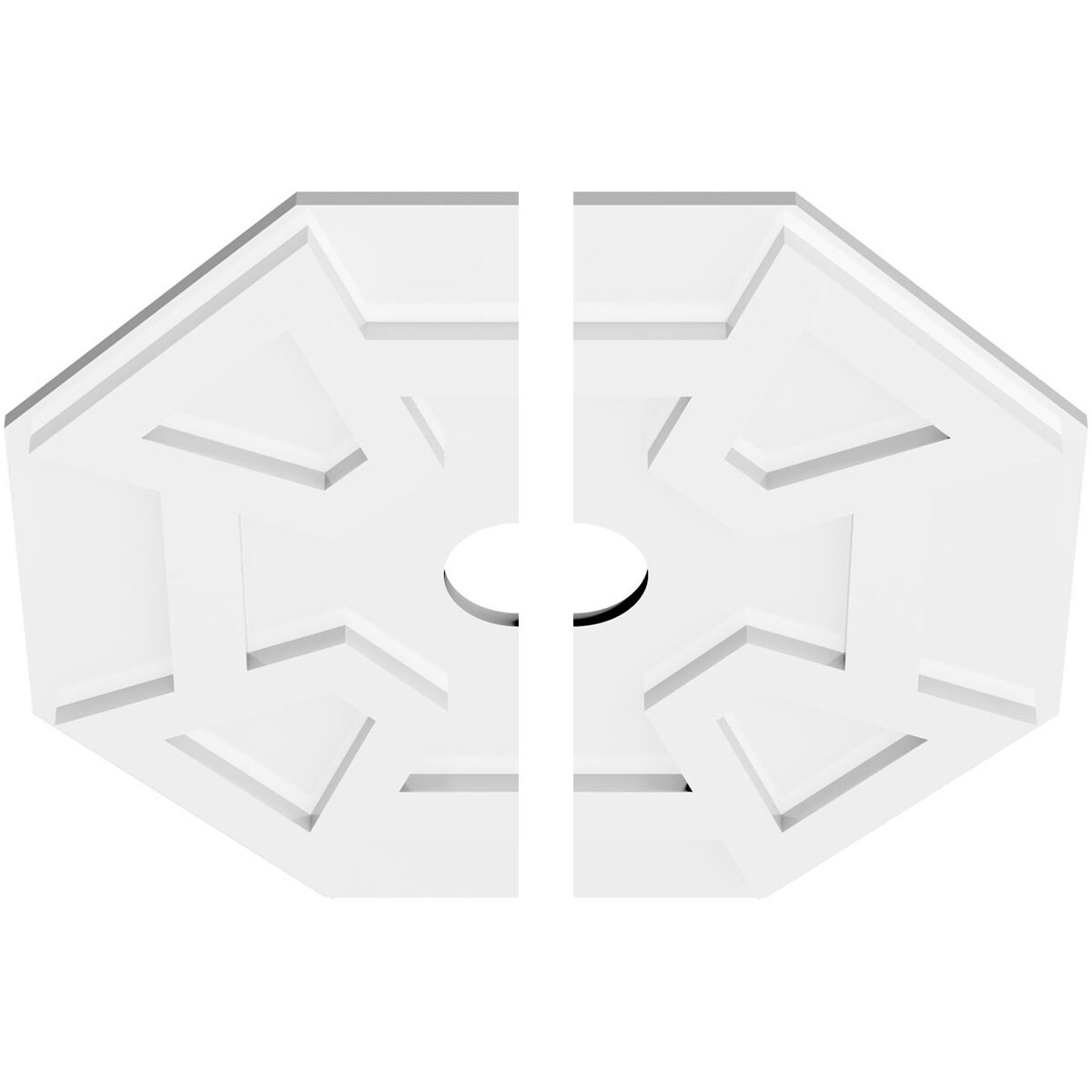 Ekena Millwork CMP20LG2-03000 Ceiling-Medallions - View #2
