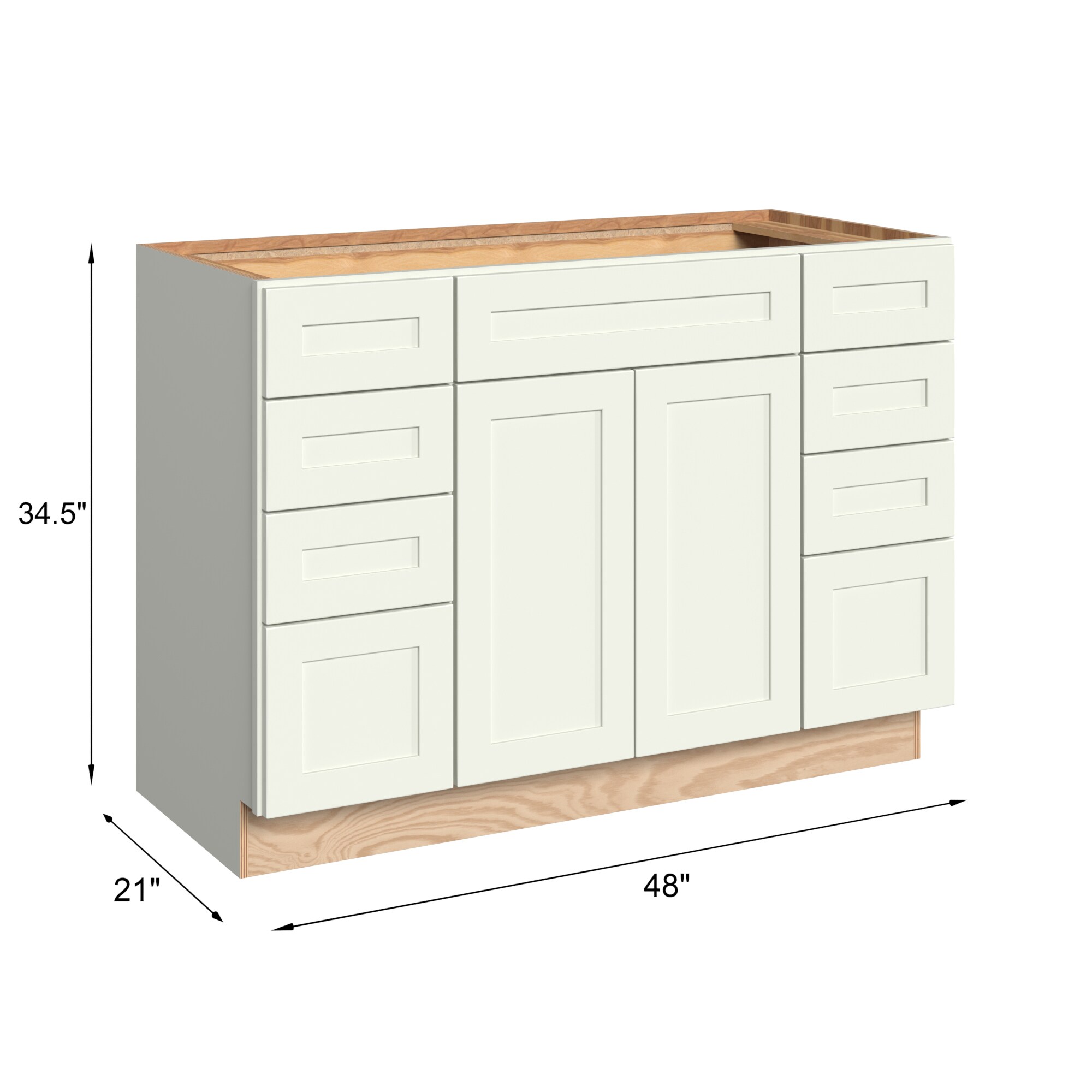 KraftMaid Momentum VCD482134.8G71 vanities - View #3