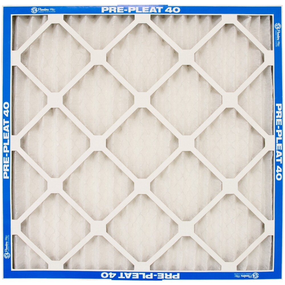 Flanders 84355.021625 16-in W x 25-in L x 2-in MERV 7 Pleated Air Filter