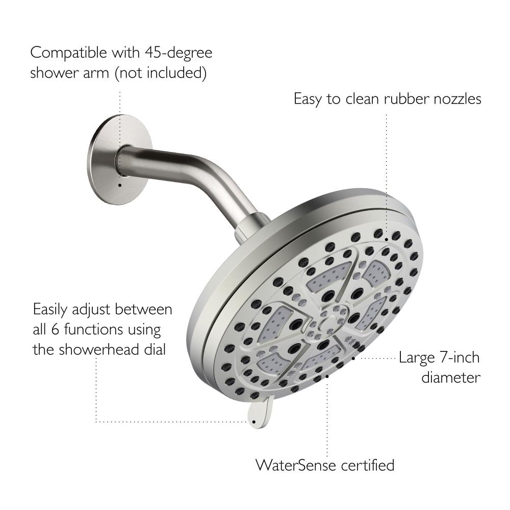 Design House 582700-SN Fixed-Showerhead - View #9